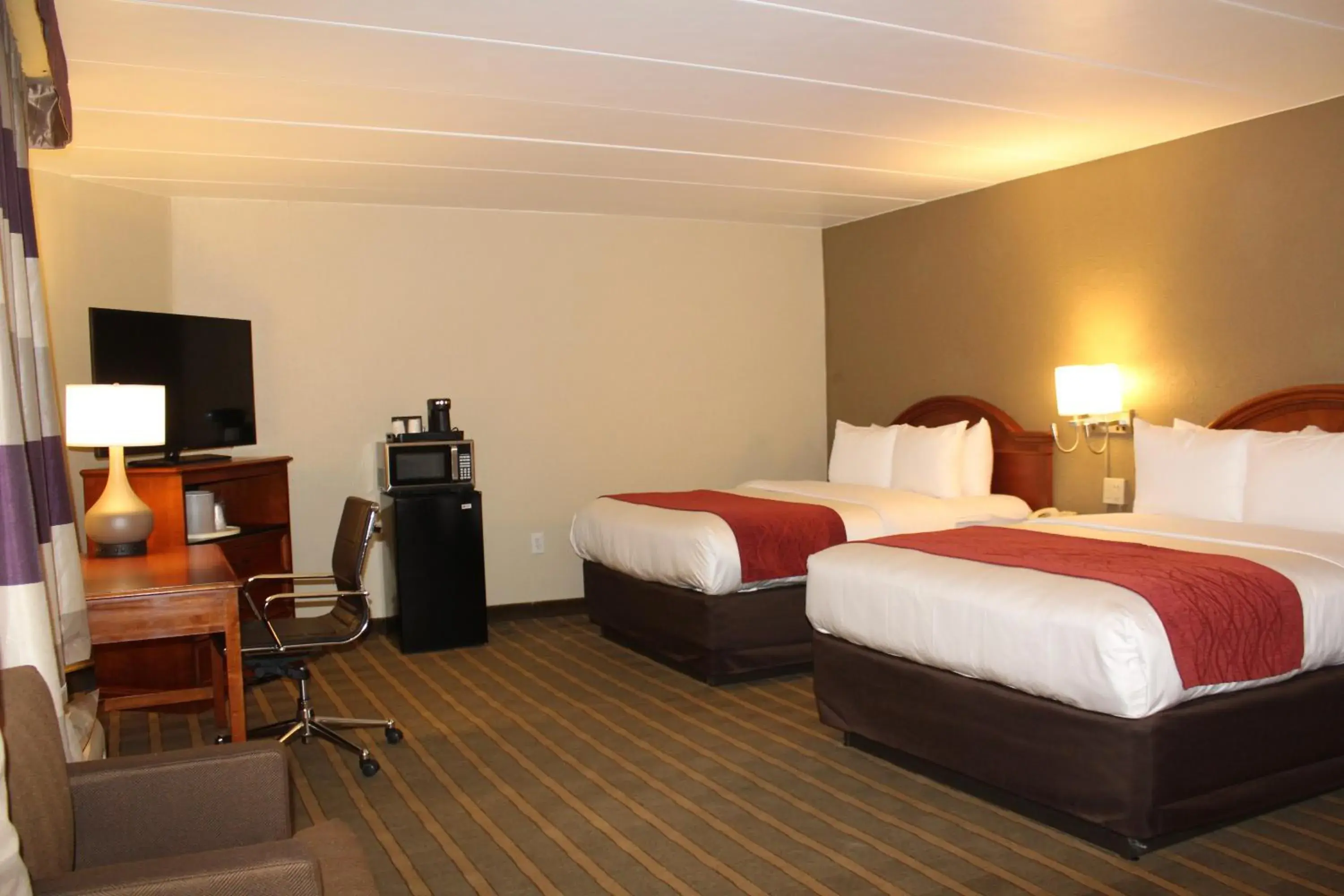 Standard Queen Room with Two Queen Beds - Non-Smoking in Comfort Inn University Center Standard Queen Room with Two Queen Beds - Non-Smoking in Comfort Inn University Center