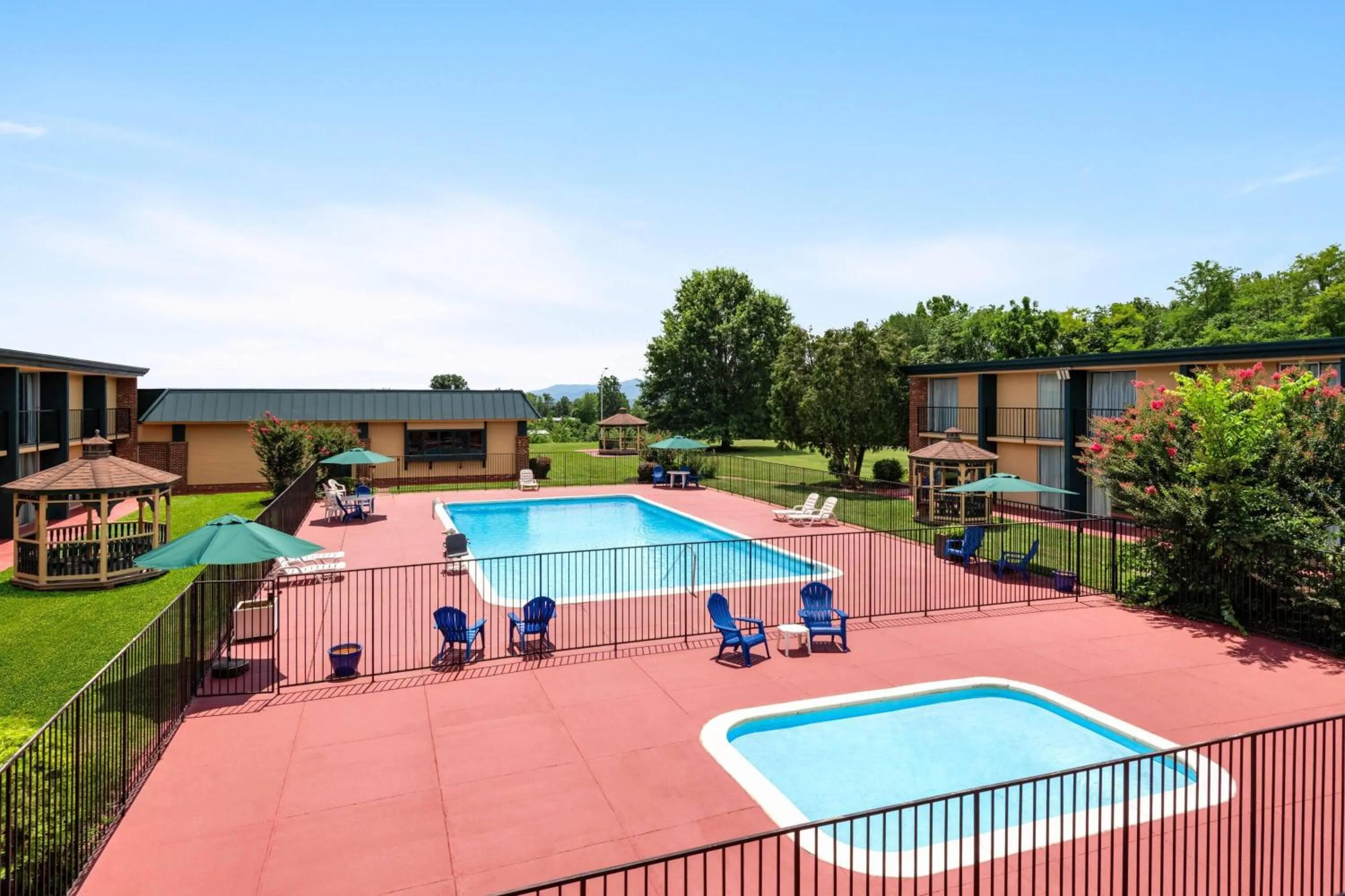 Pool view in Baymont by Wyndham Salem Roanoke Area