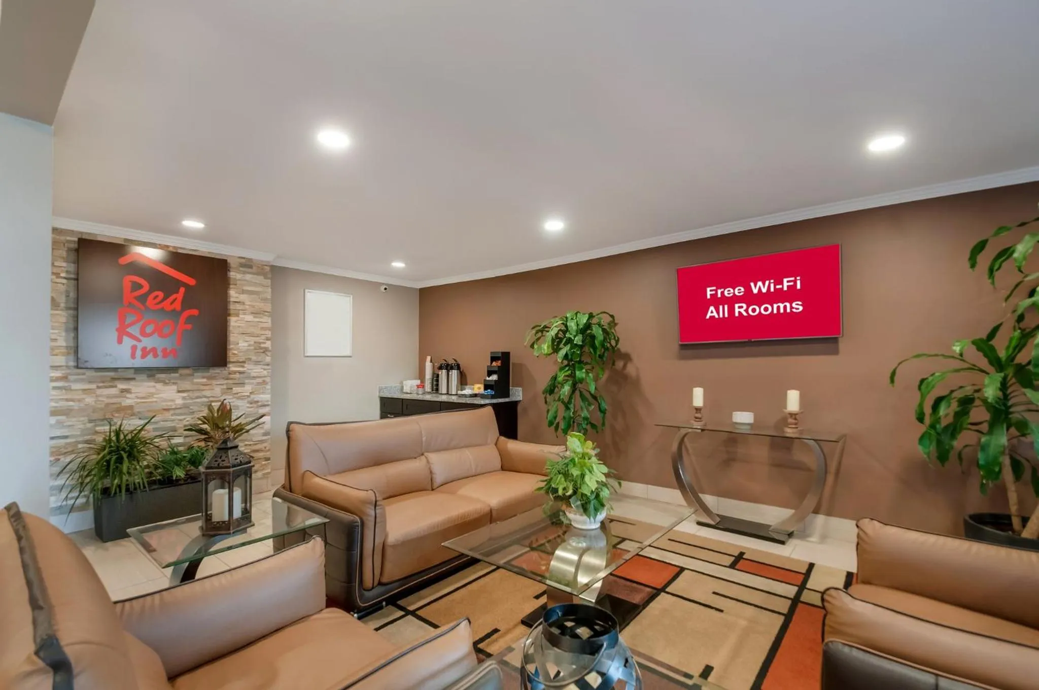 Lobby or reception in Red Roof Inn Dahlgren - Naval Base