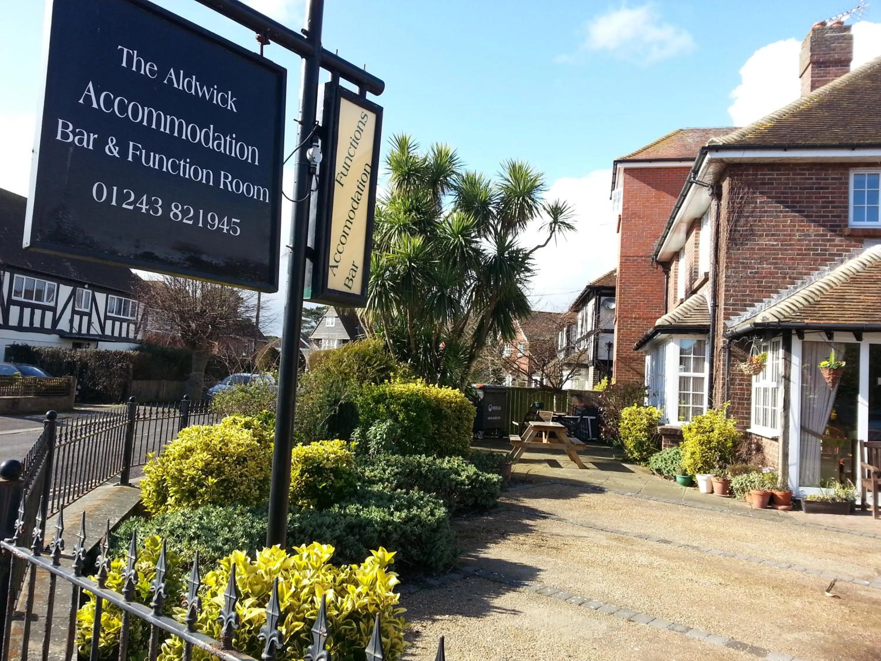 Garden view in The Aldwick