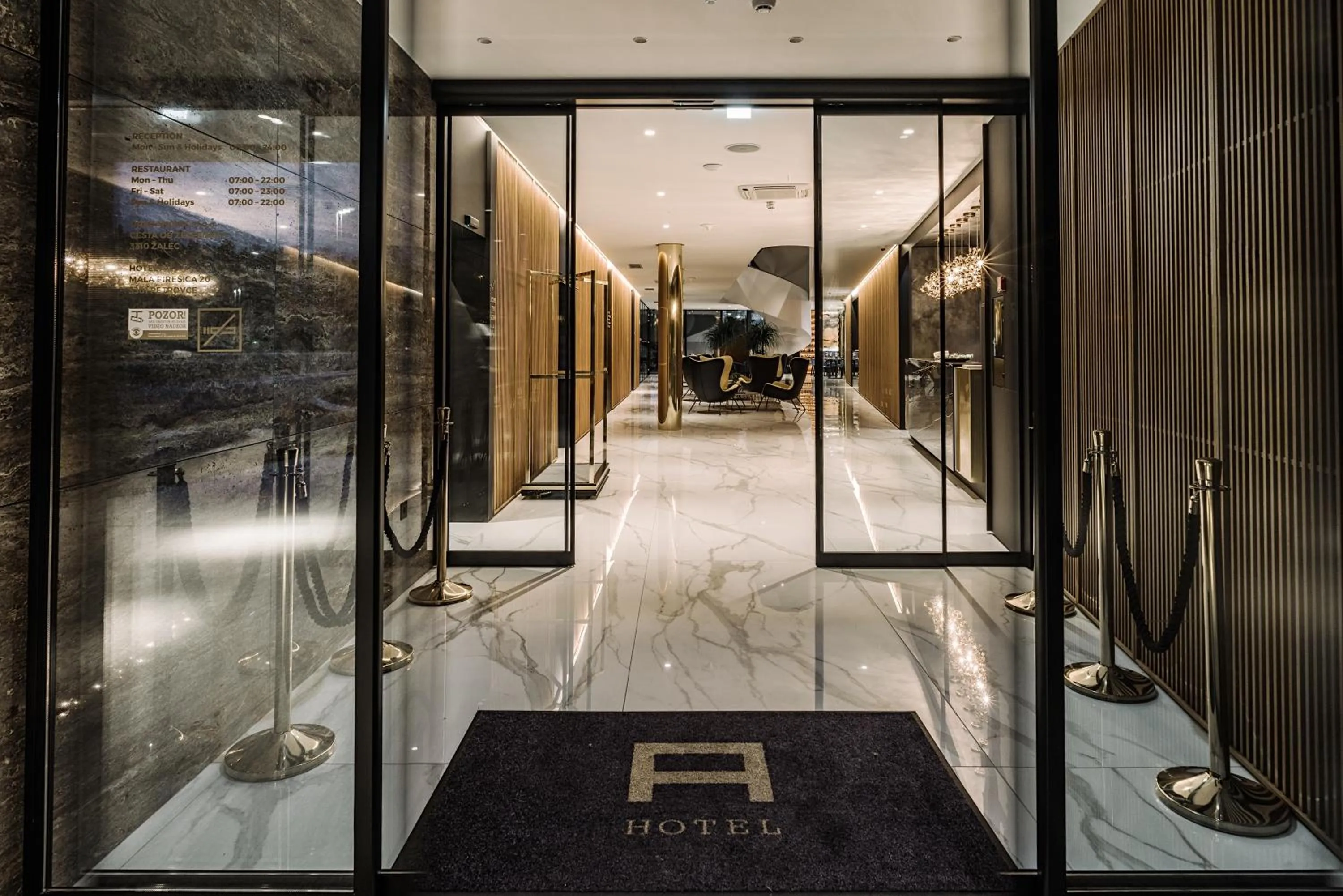 Facade/entrance in Hotel A plus