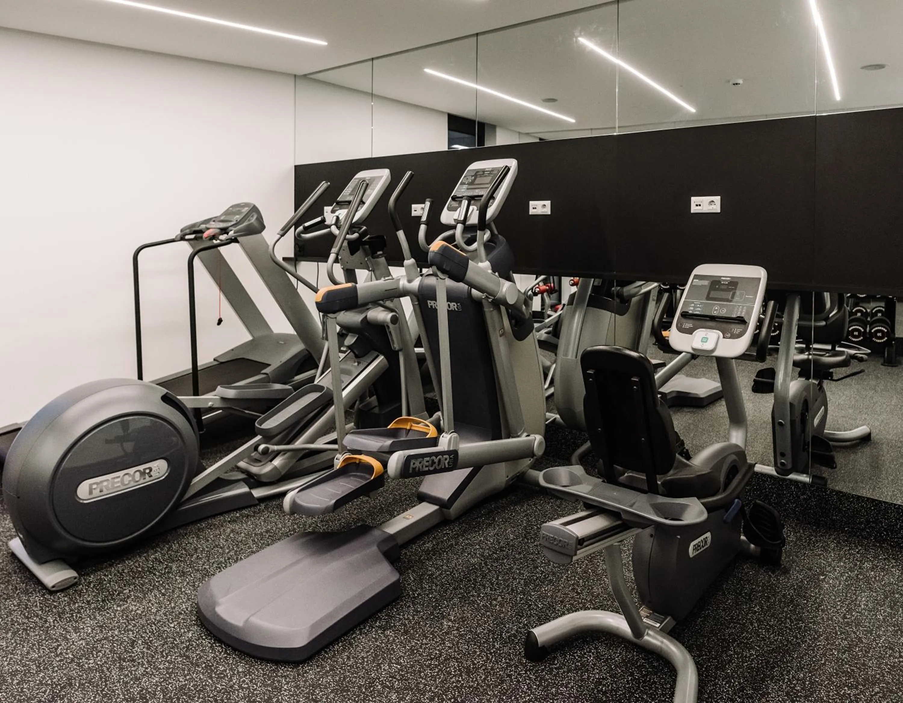 Fitness centre/facilities in Hotel A plus