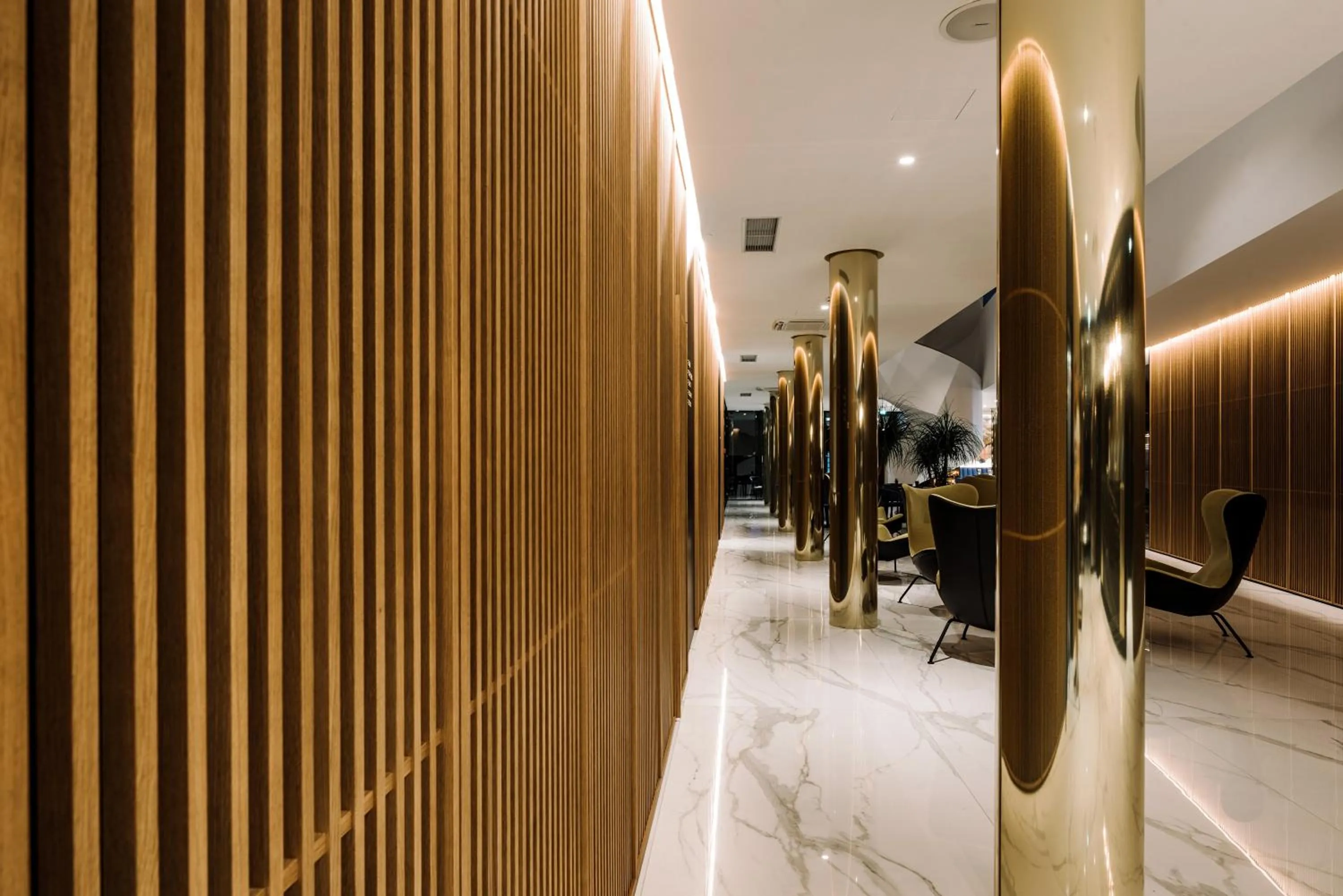 Decorative detail in Hotel A plus