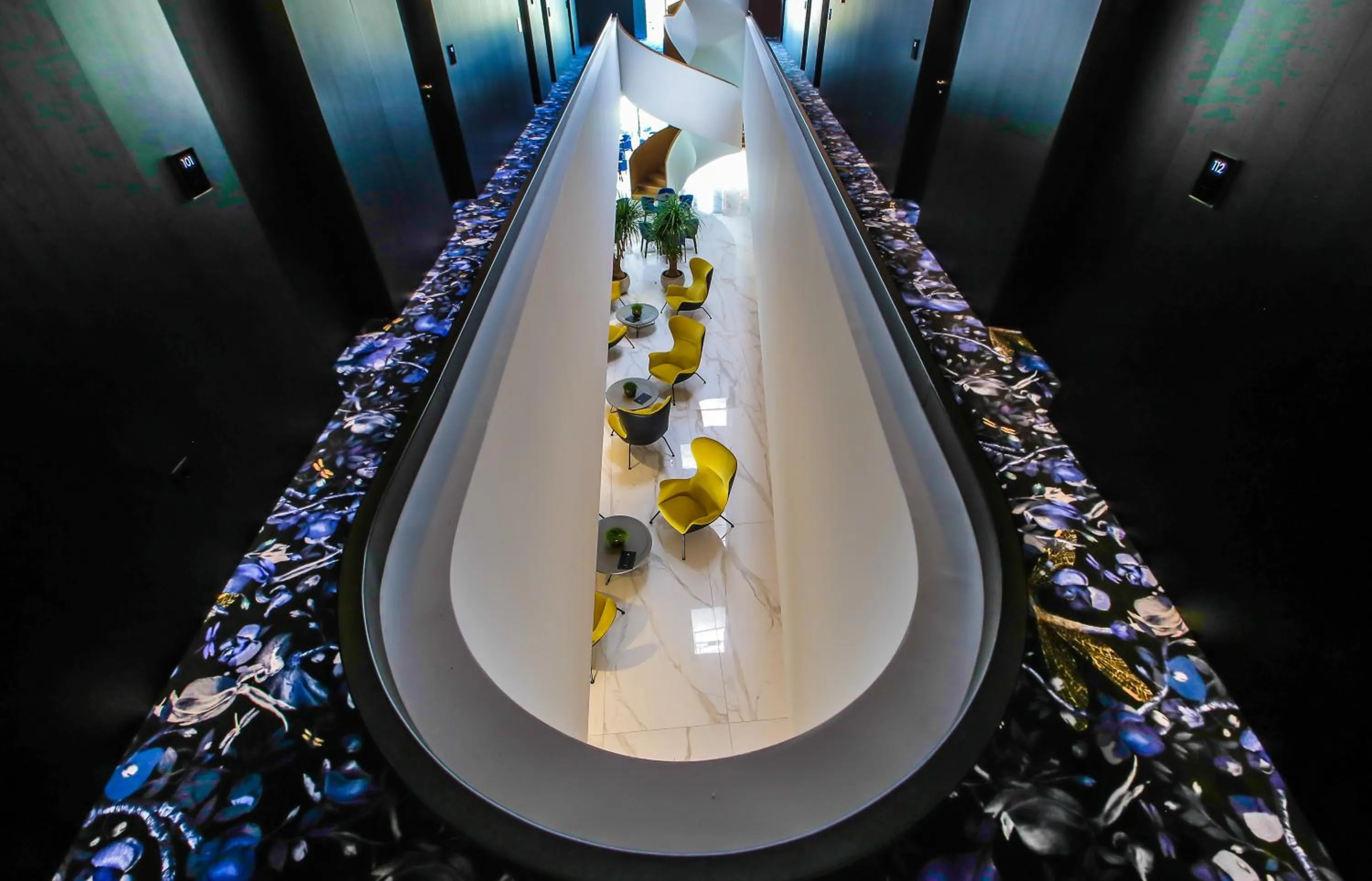 Decorative detail in Hotel A plus