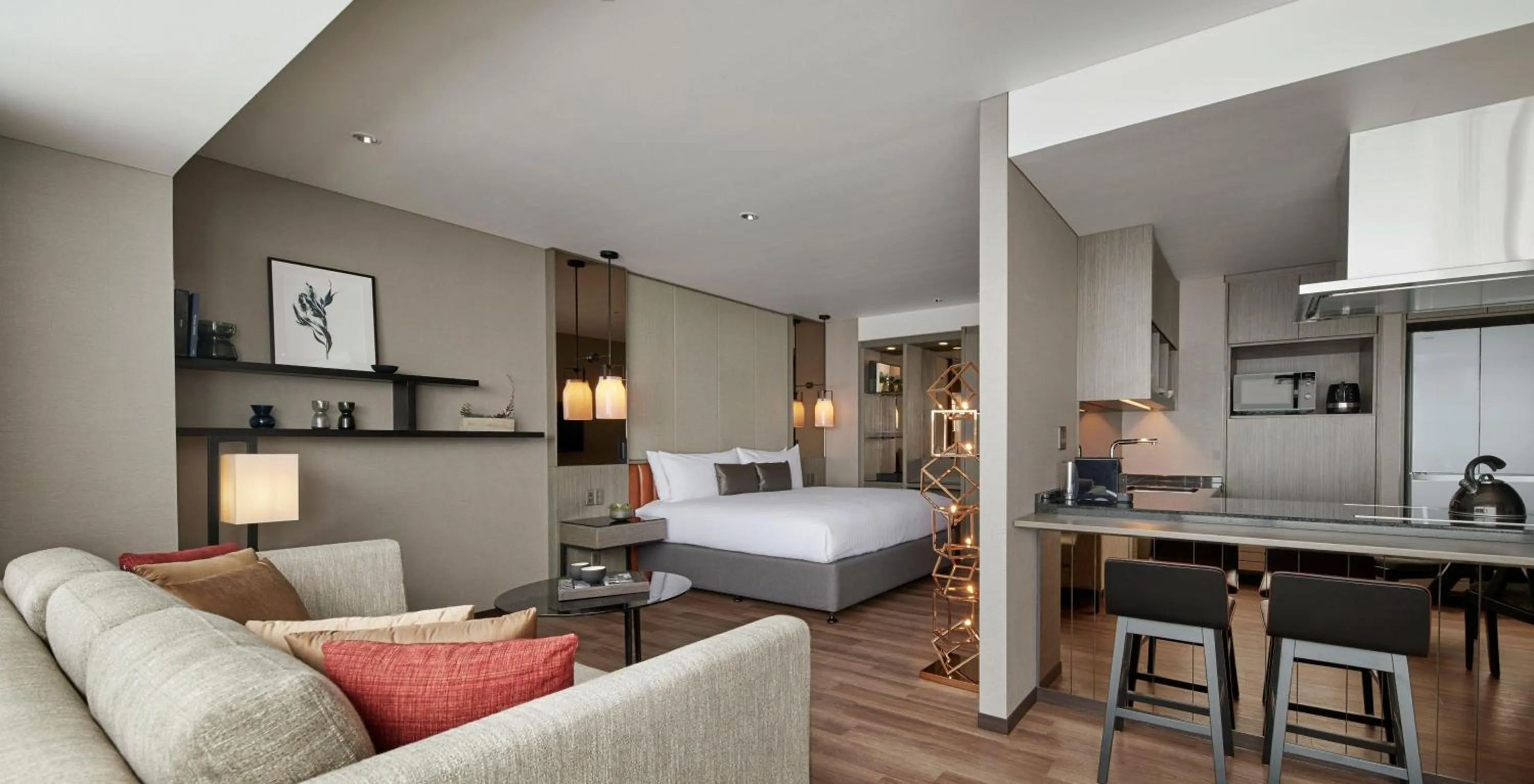 Bed in Hinode Hills Niseko Village