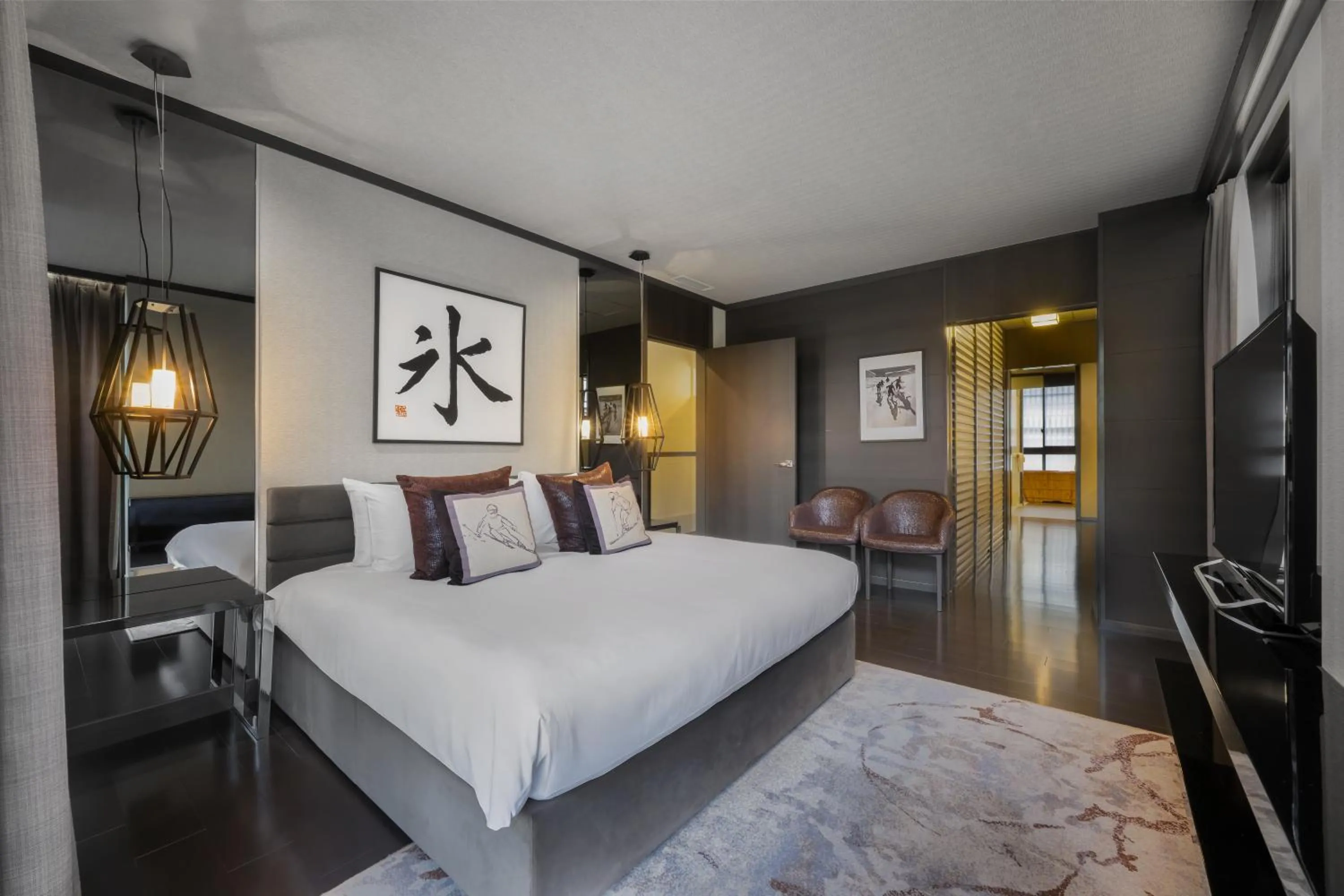 Bed in Hinode Hills Niseko Village