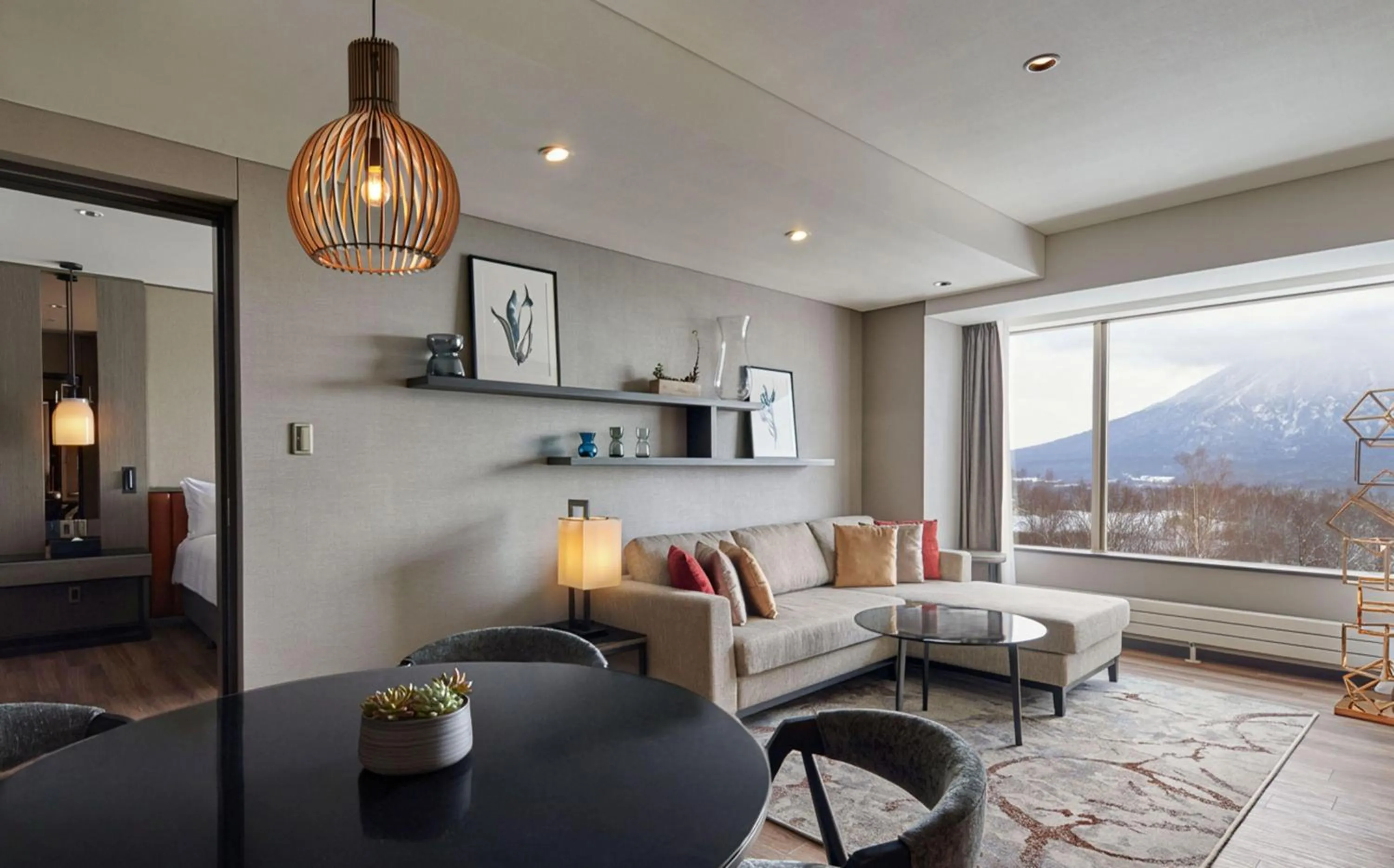 Living room in Hinode Hills Niseko Village