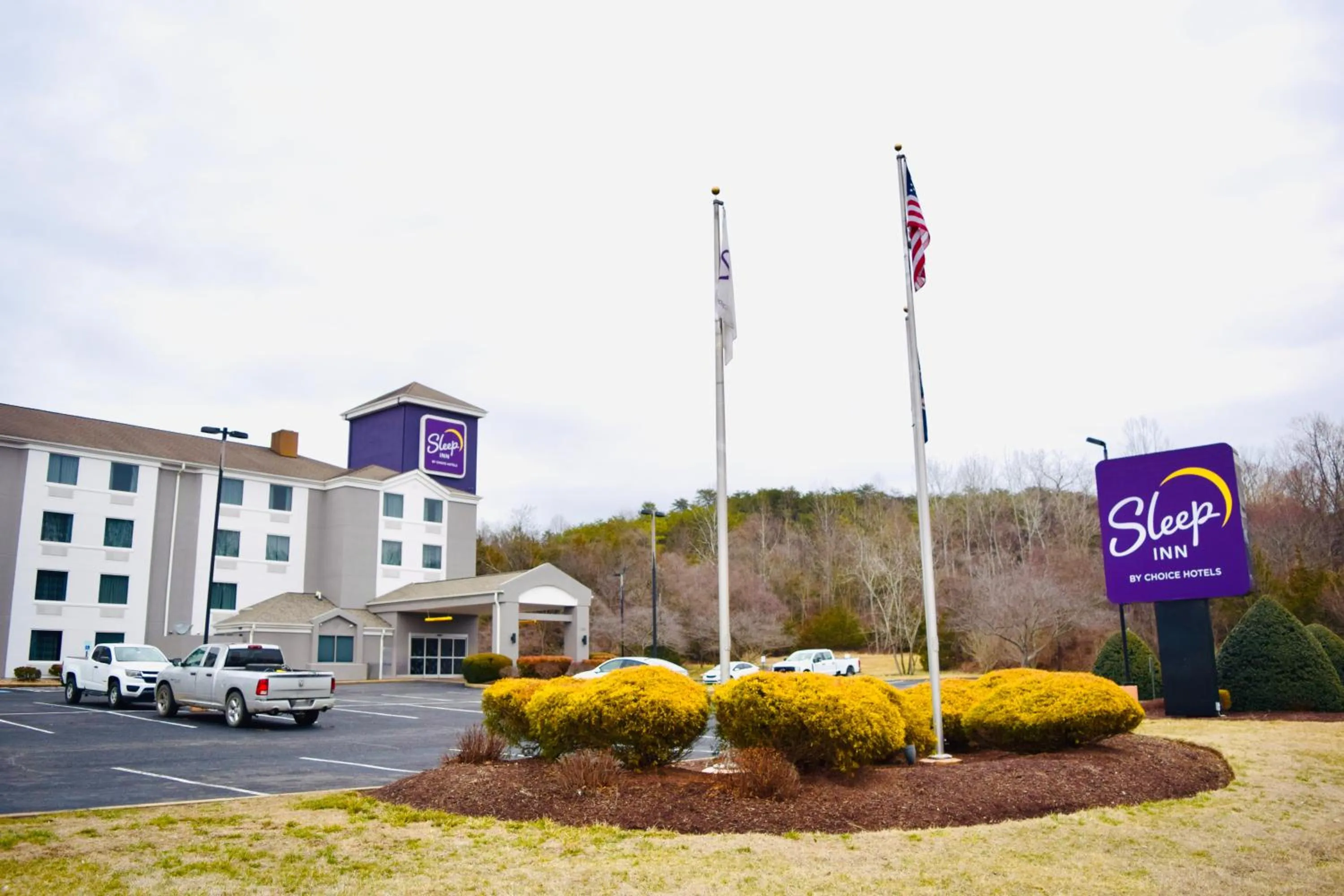 Property building in Sleep Inn Staunton