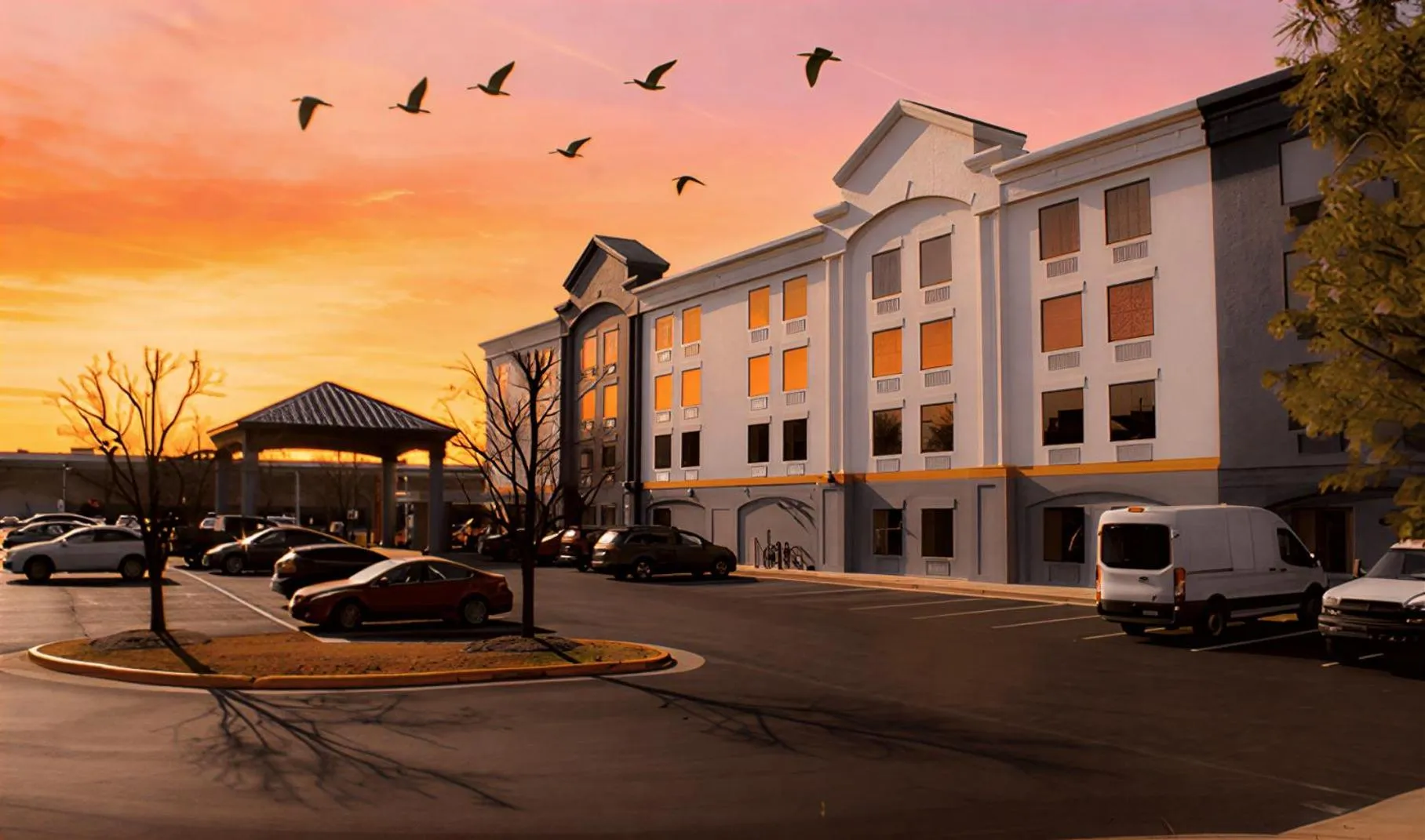 Property building in Comfort Suites Dulles Airport