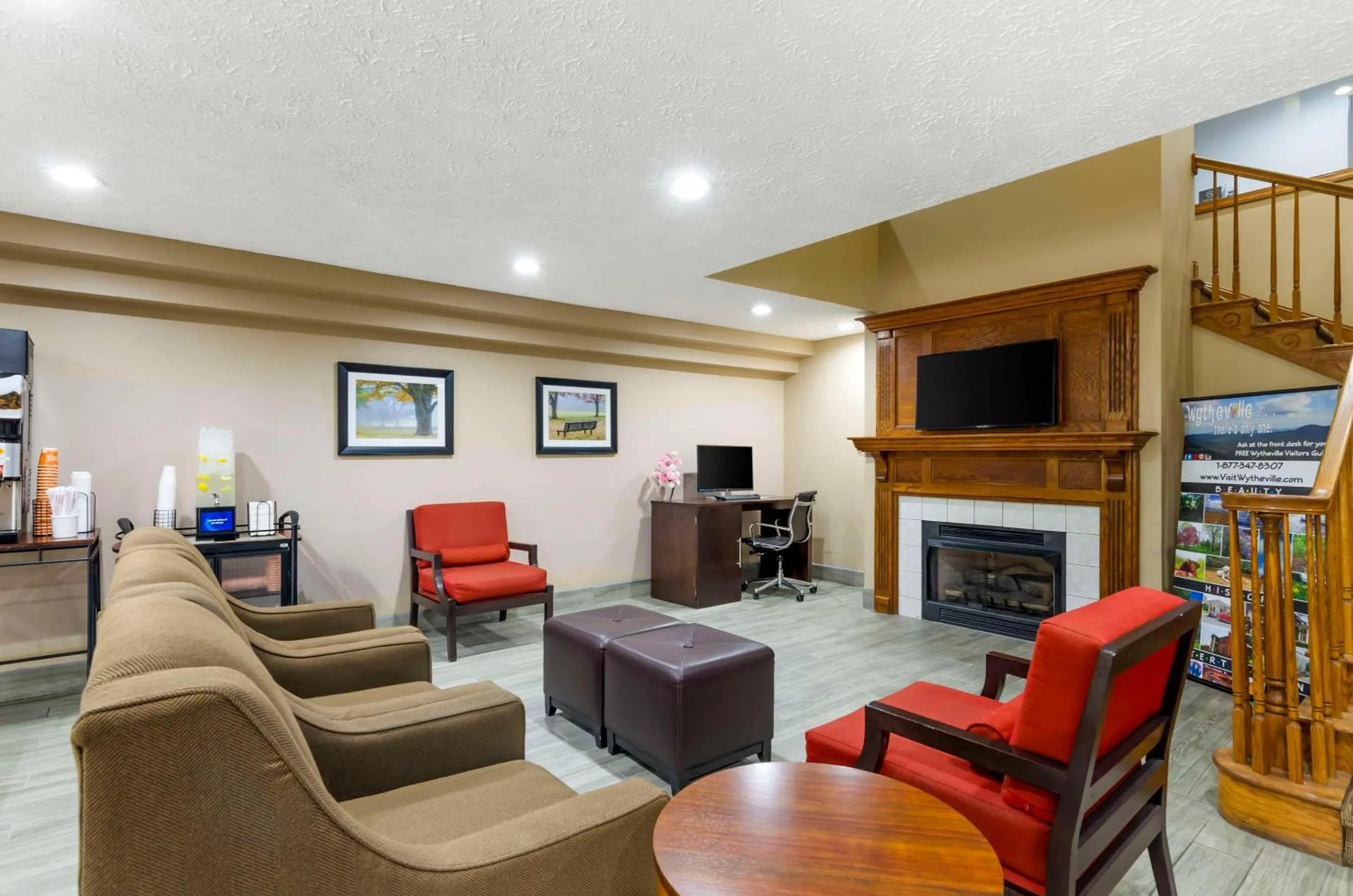 Lobby or reception in Comfort Inn Wytheville - Fort Chiswell