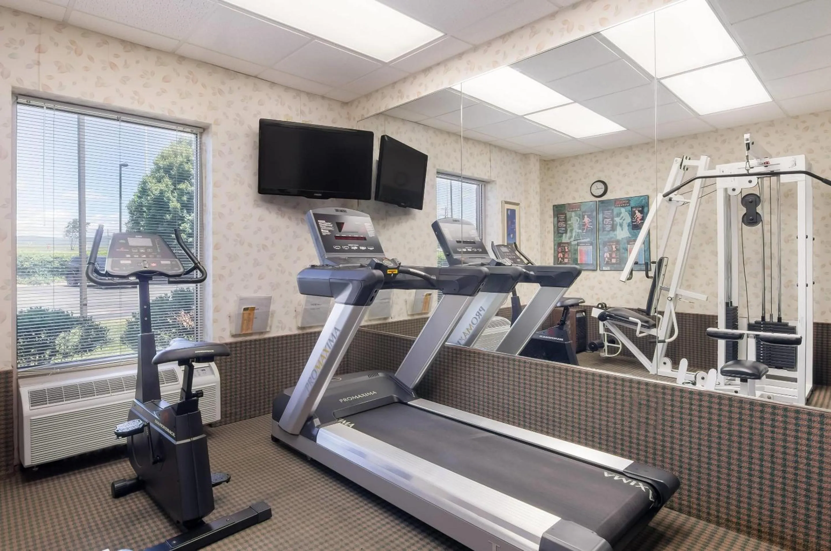Fitness centre/facilities in MainStay Suites Roanoke Airport