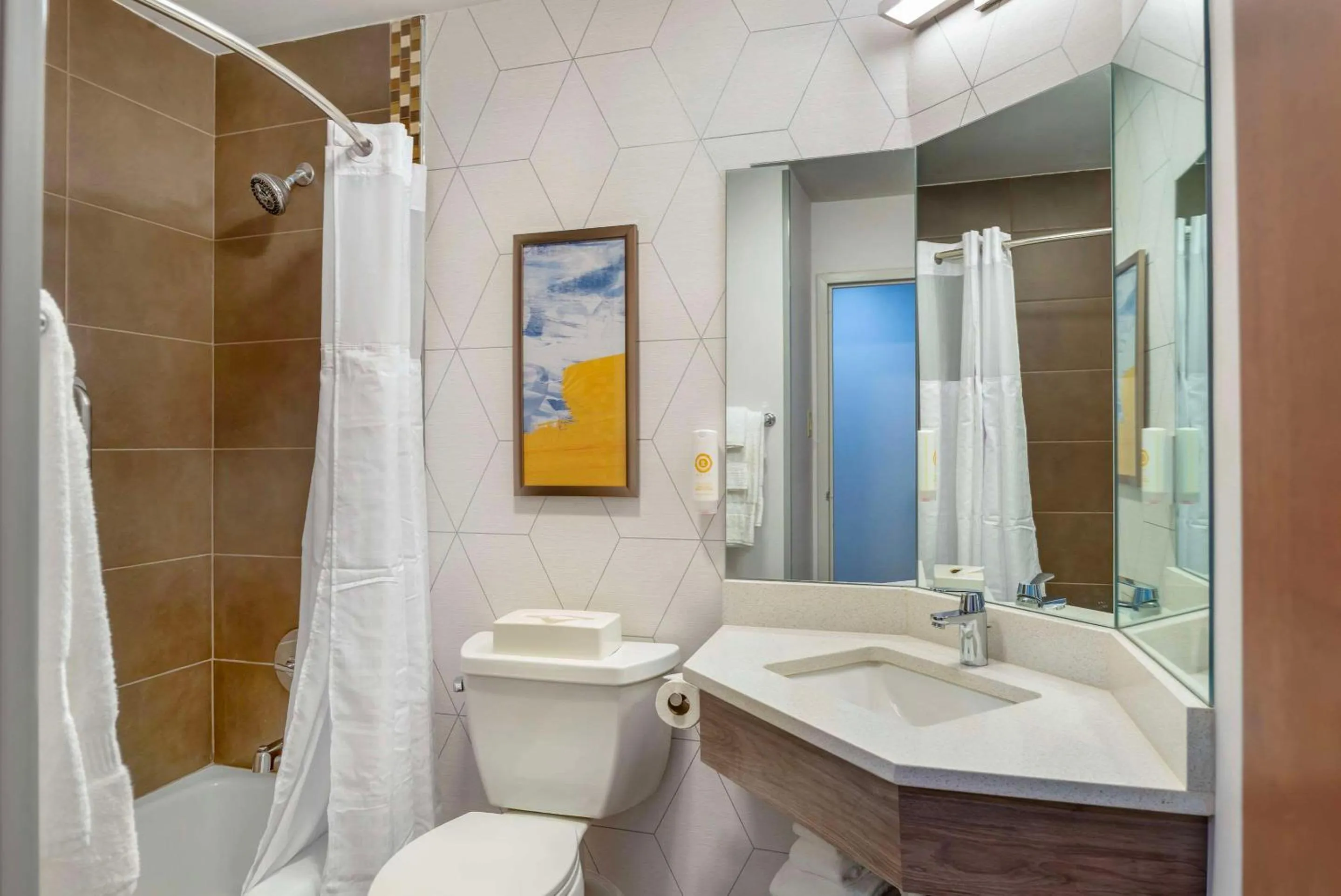 Shower in Comfort Inn Monticello