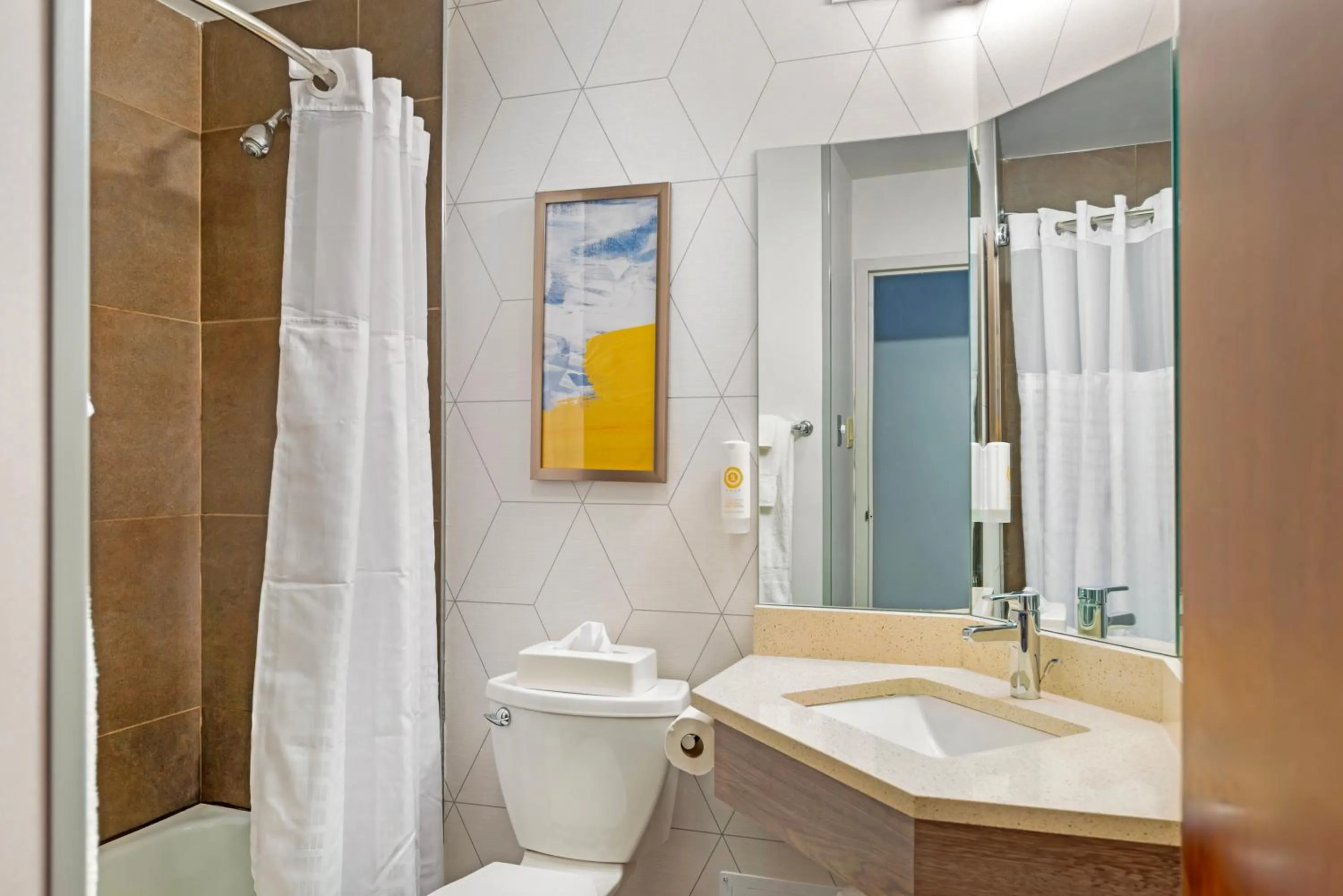 Shower in Comfort Inn Monticello