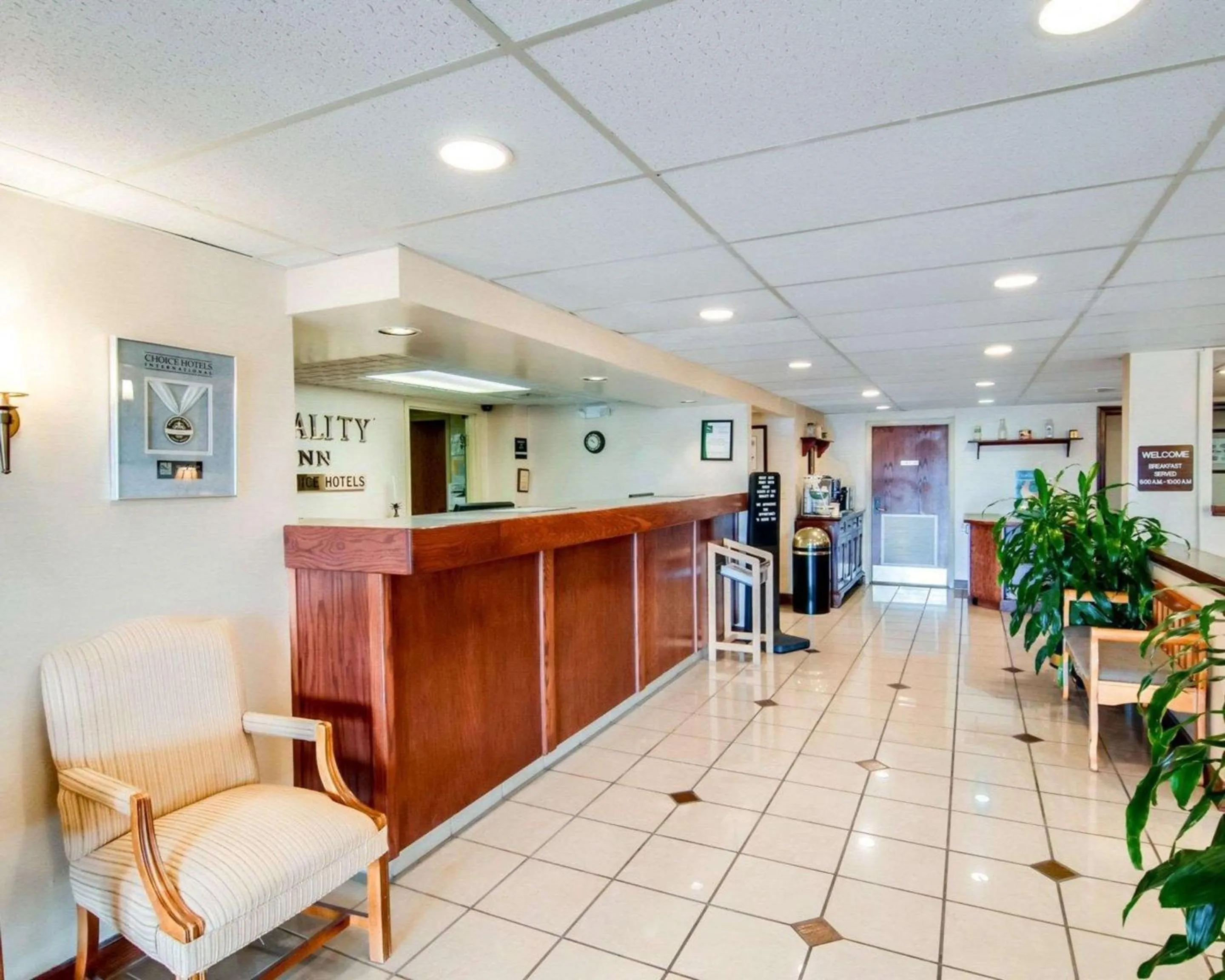 Lobby or reception in Quality Inn Christiansburg - Blacksburg