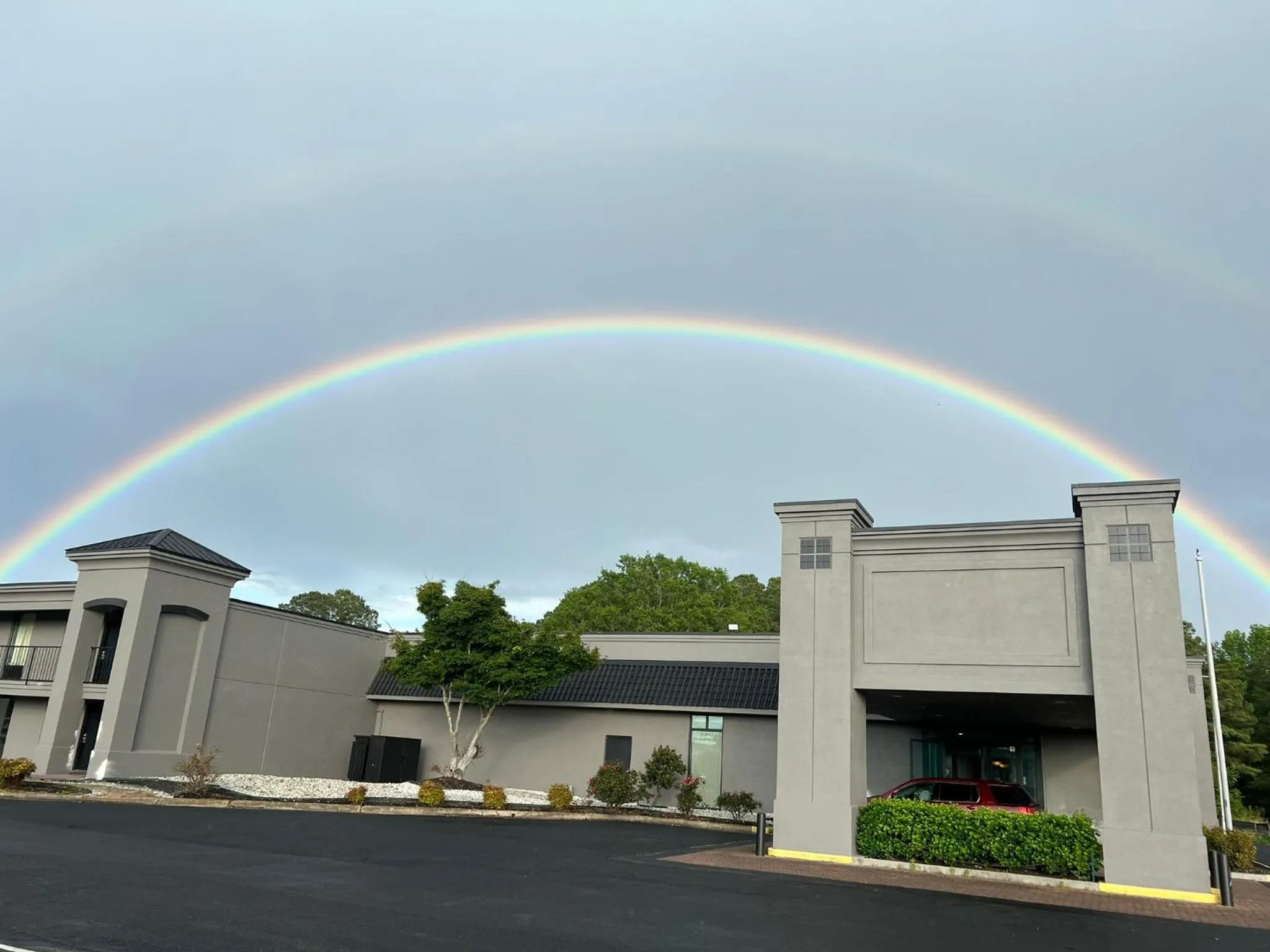 Property building in The Nest Hotel Suffolk