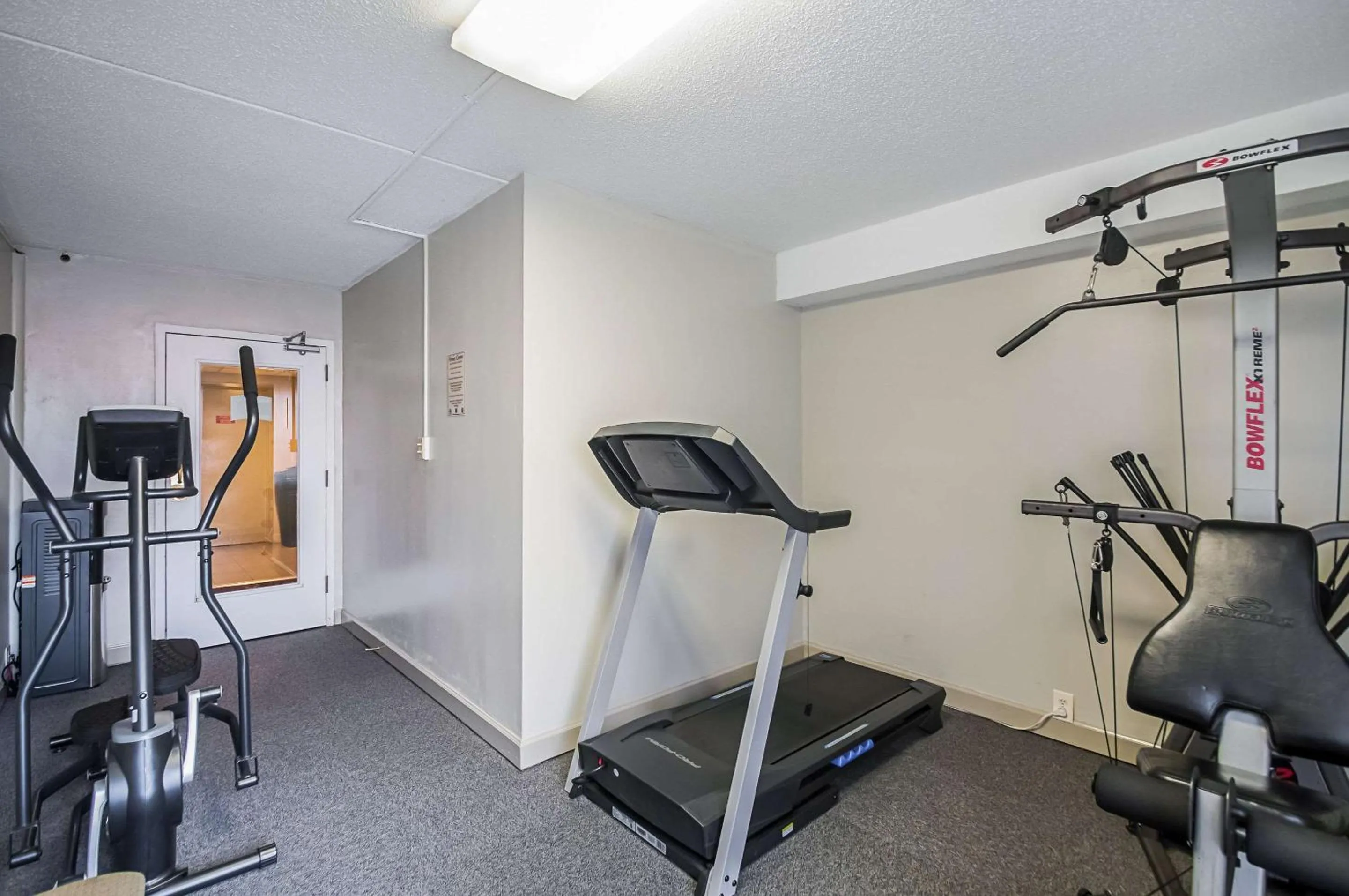 Fitness centre/facilities in Quality Inn near Potomac Mills