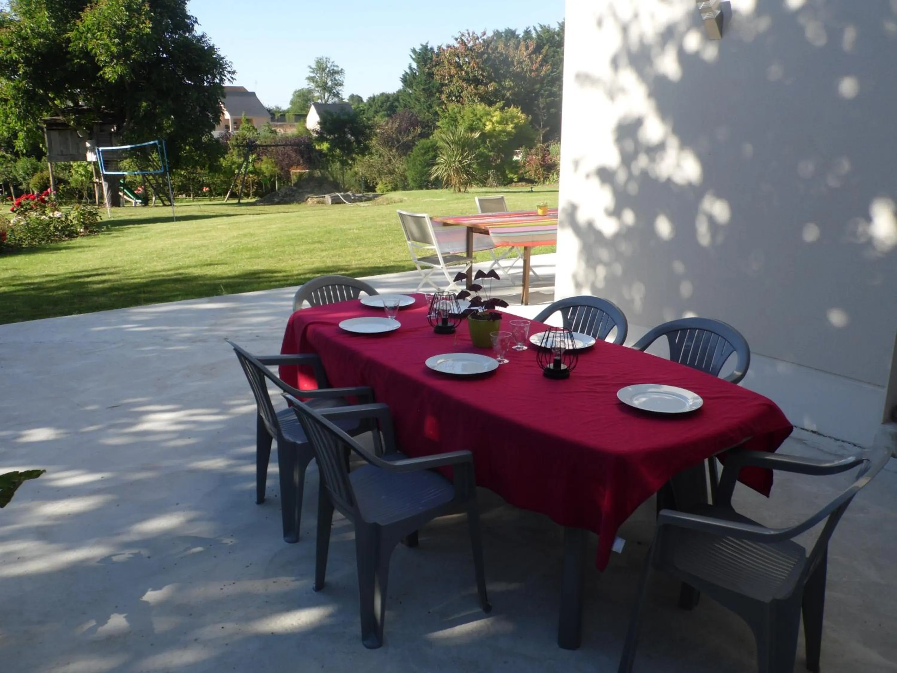 Patio in AU PARFUM DES LAVANDES