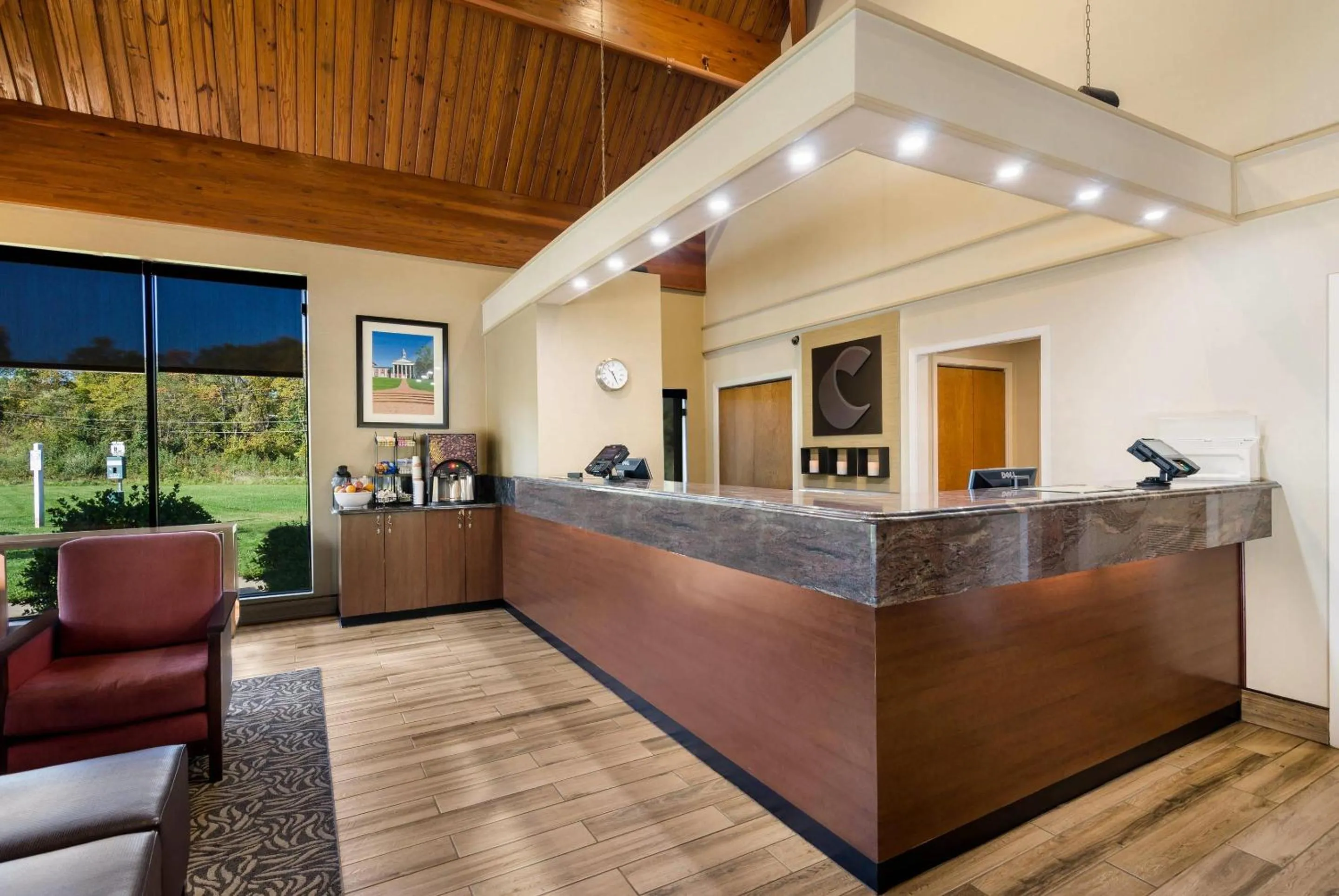 Lobby or reception in Comfort Inn Lexington Virginia Horse Center