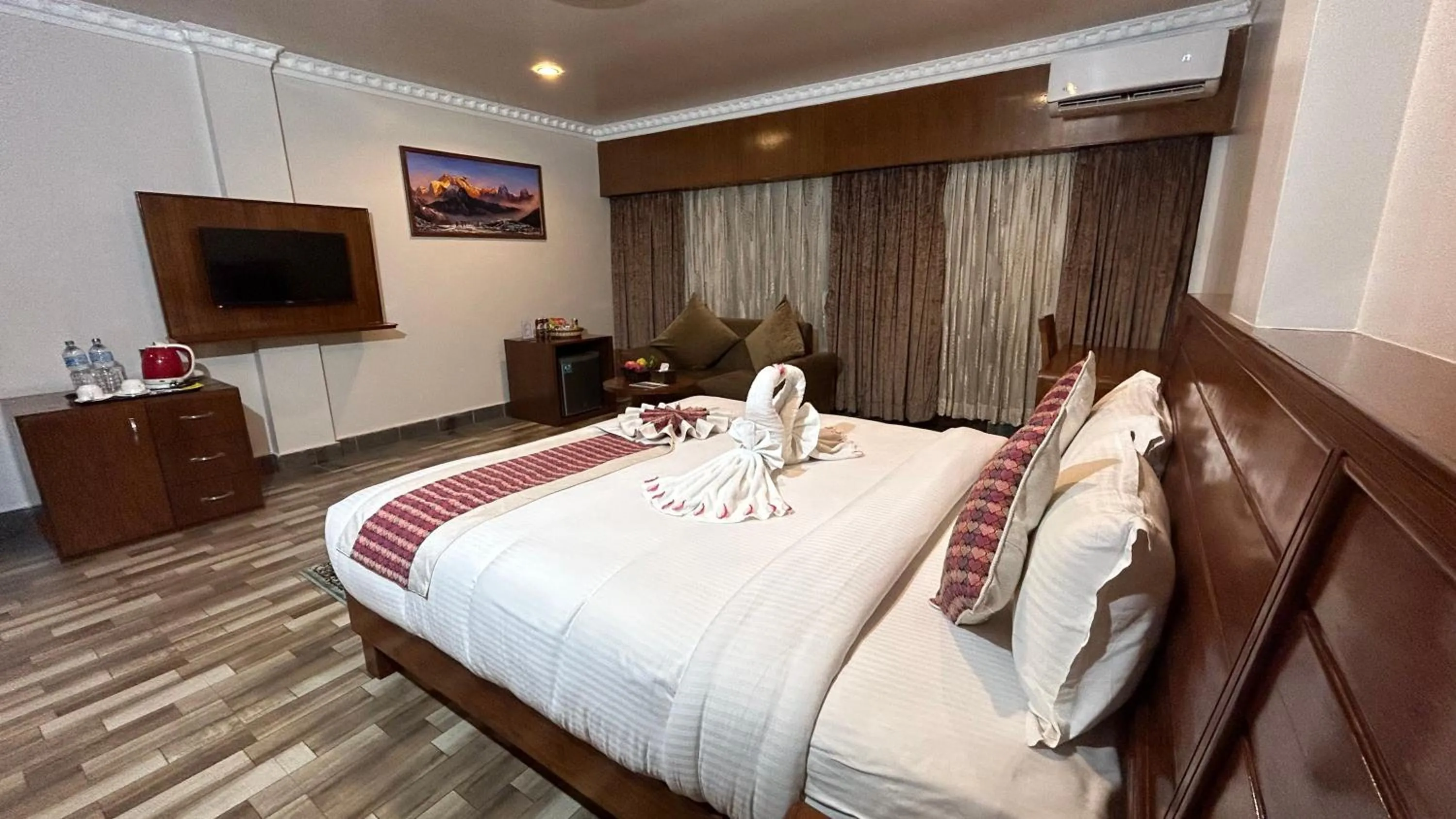 TV and multimedia in Hotel Earth Light Sauraha