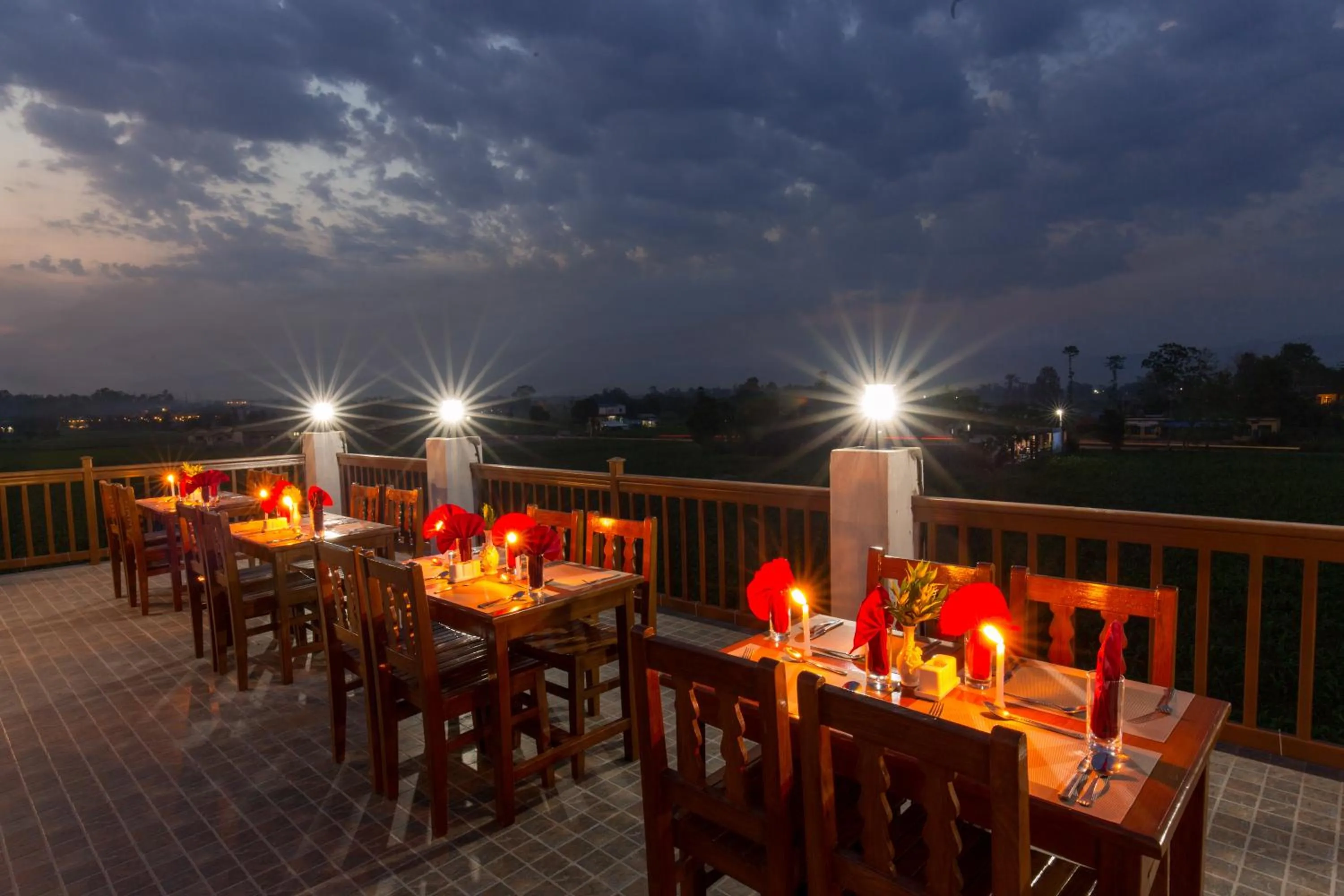 Property building in Hotel Earth Light Sauraha