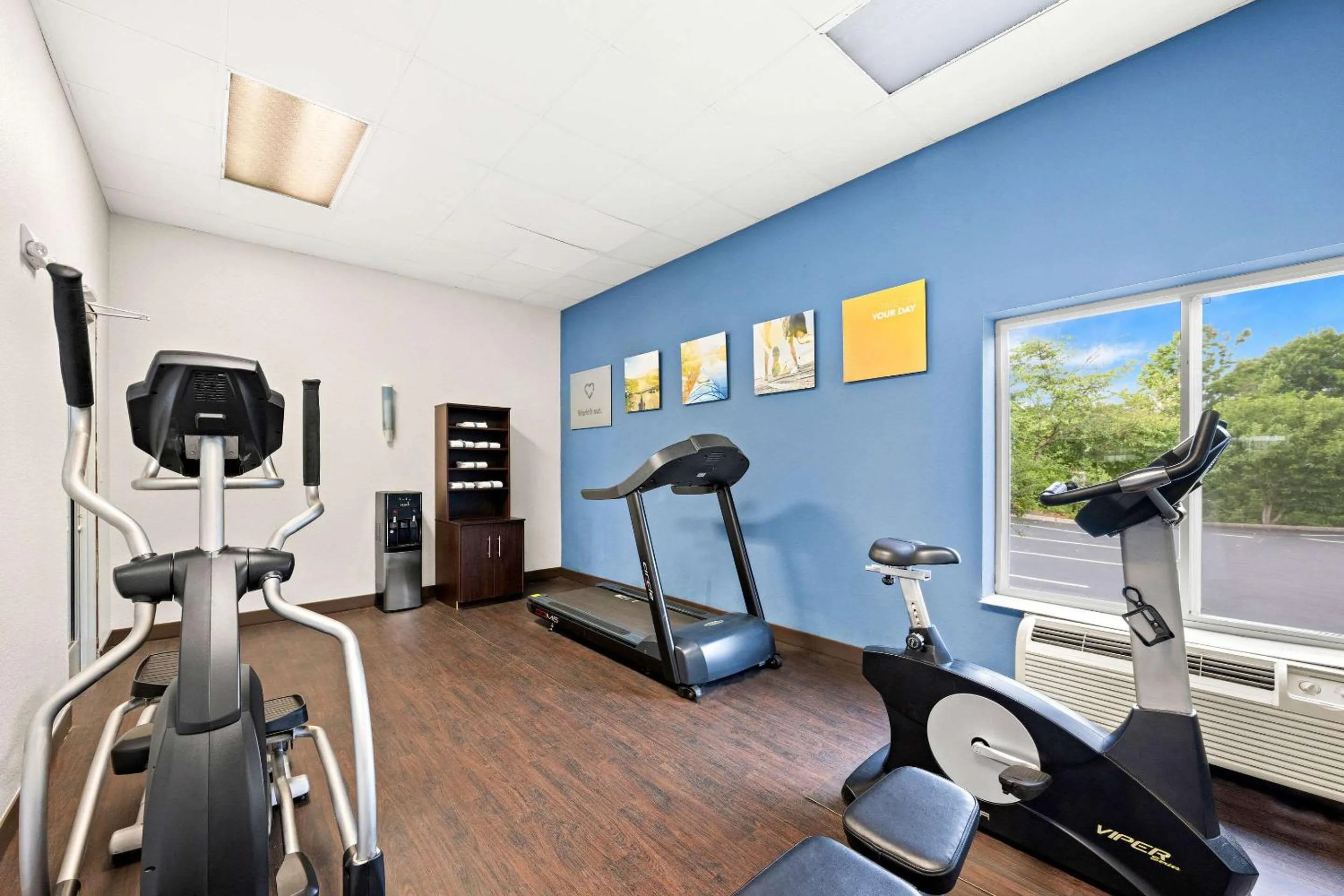 Fitness centre/facilities in Comfort Suites Abingdon I-81