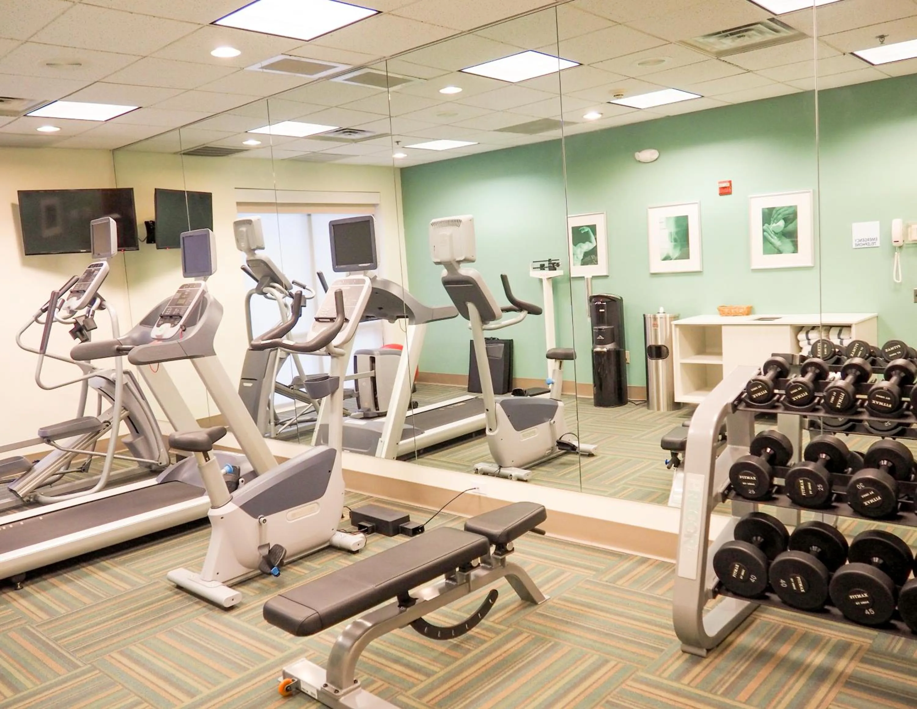 Fitness centre/facilities in Holiday Inn Express Blacksburg by IHG
