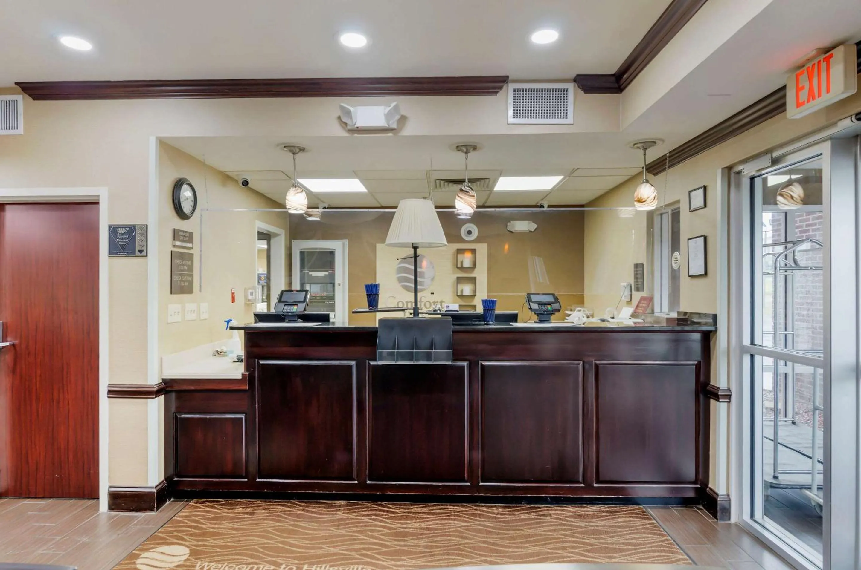Lobby or reception in Comfort Inn & Suites Hillsville I-77