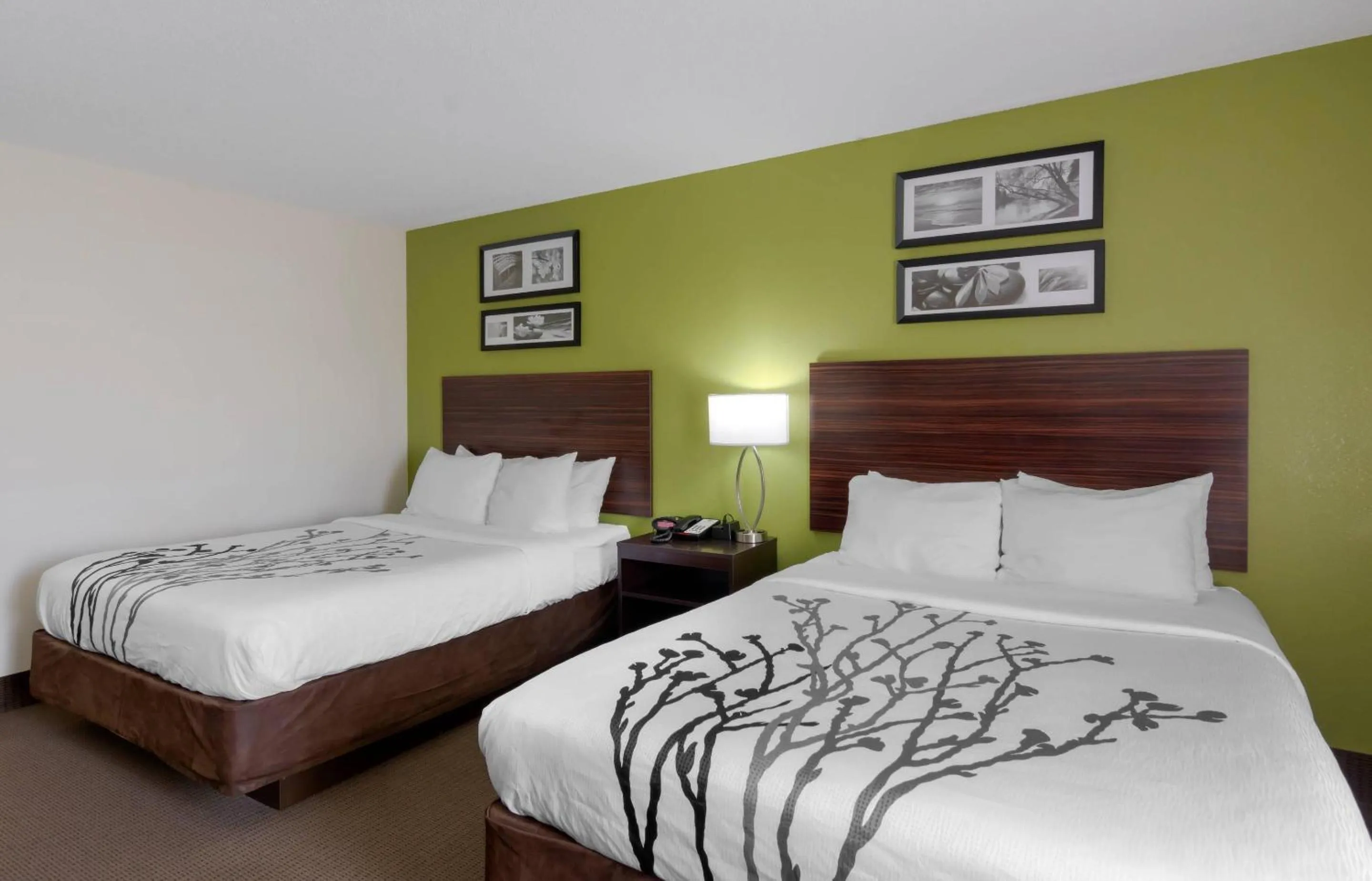 Bedroom, Bed in Sleep Inn & Suites Prince George near Fort Lee