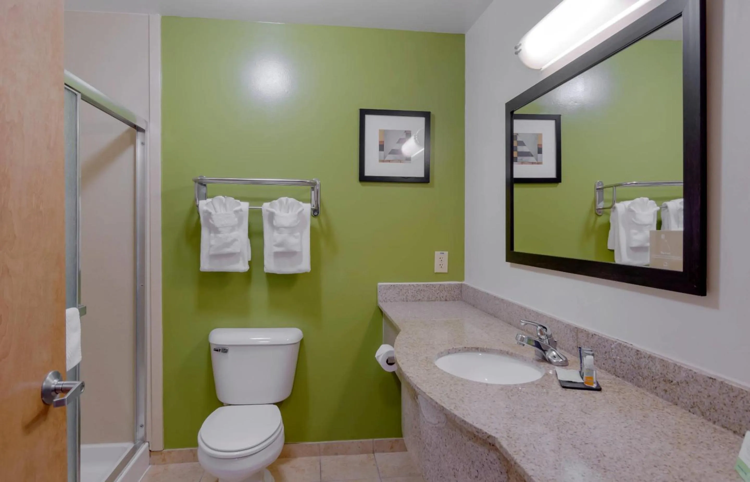 Bedroom in Sleep Inn & Suites Prince George near Fort Lee