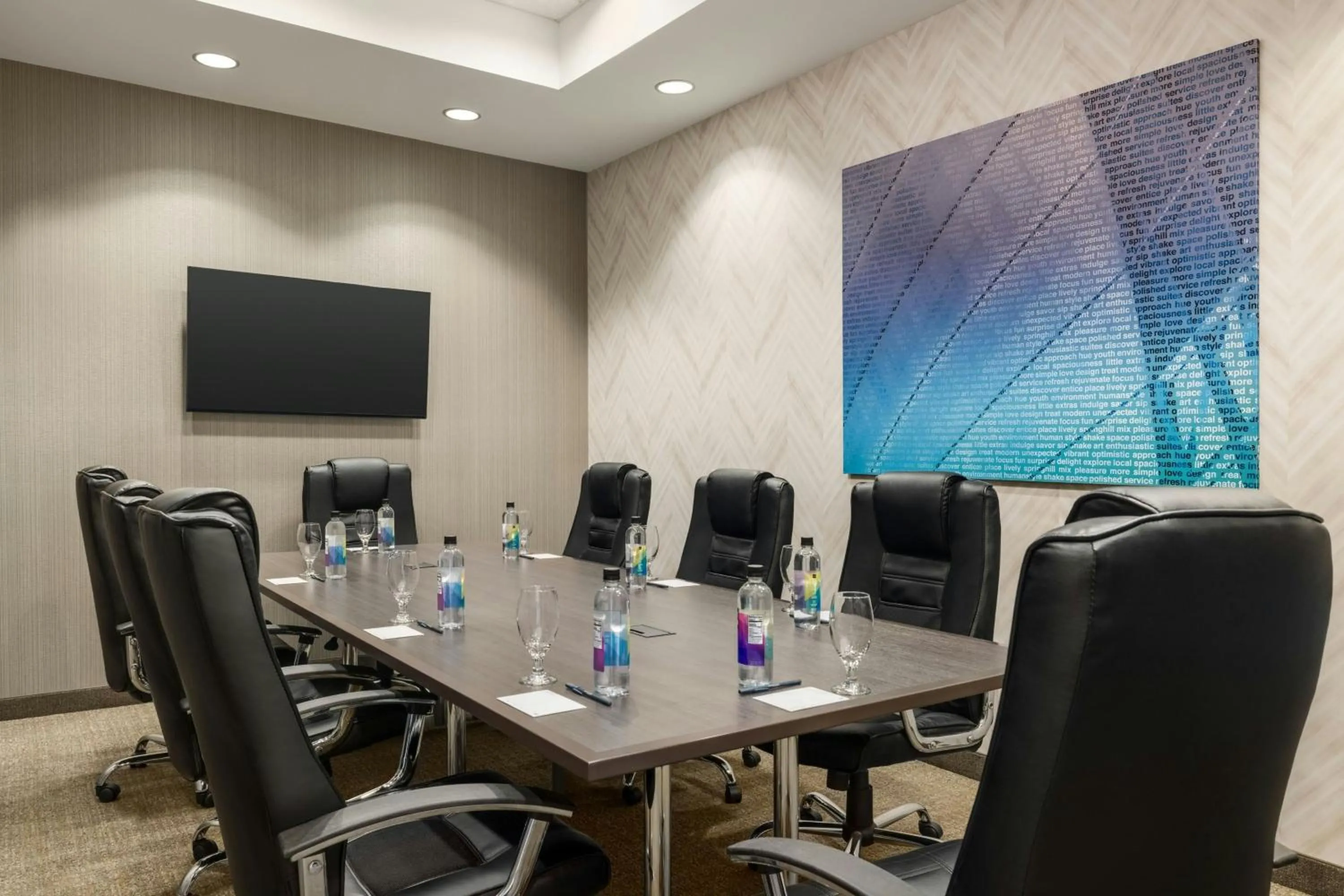 Meeting/conference room in SpringHill Suites by Marriott Roanoke