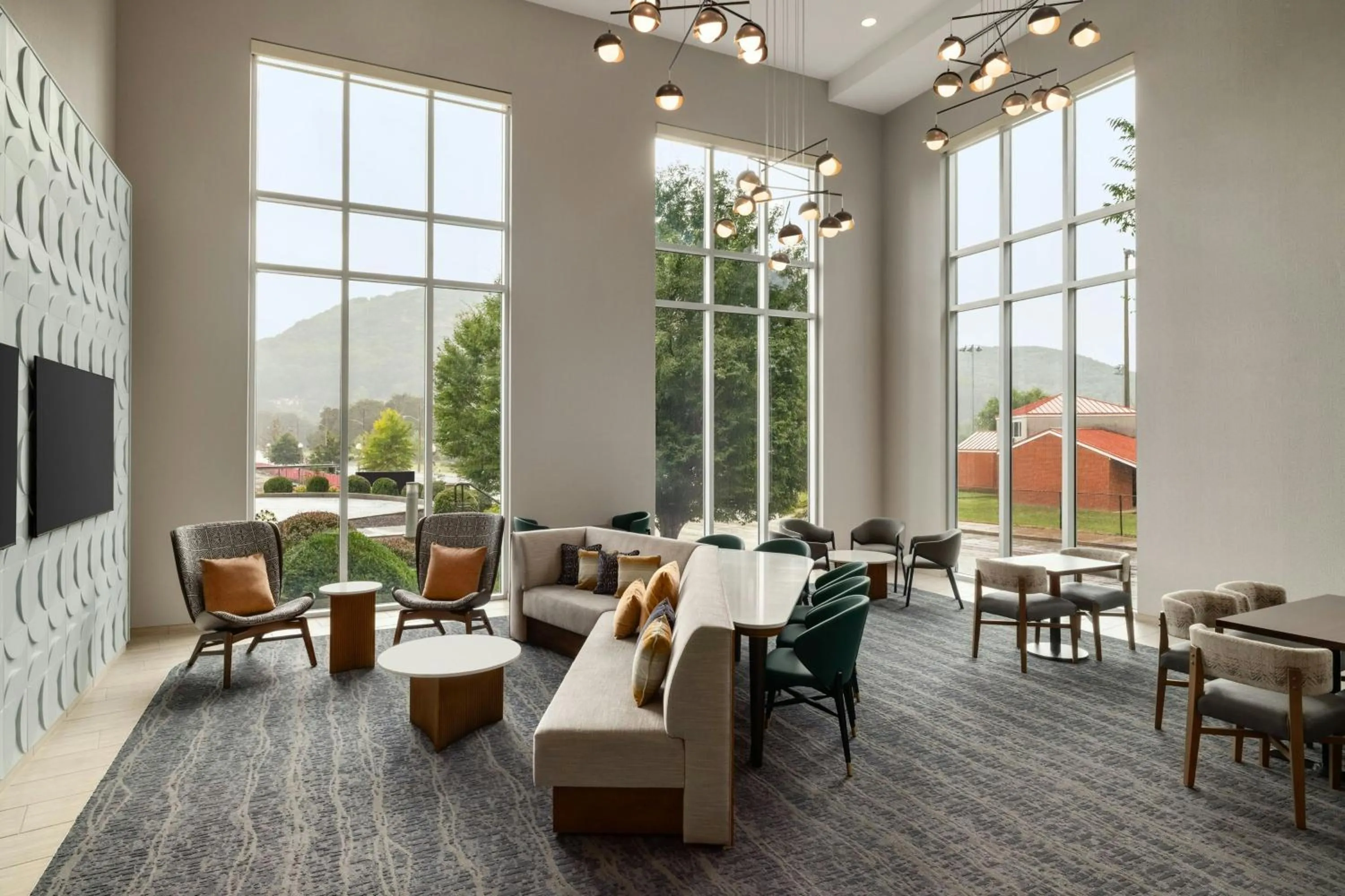 Lobby or reception in SpringHill Suites by Marriott Roanoke