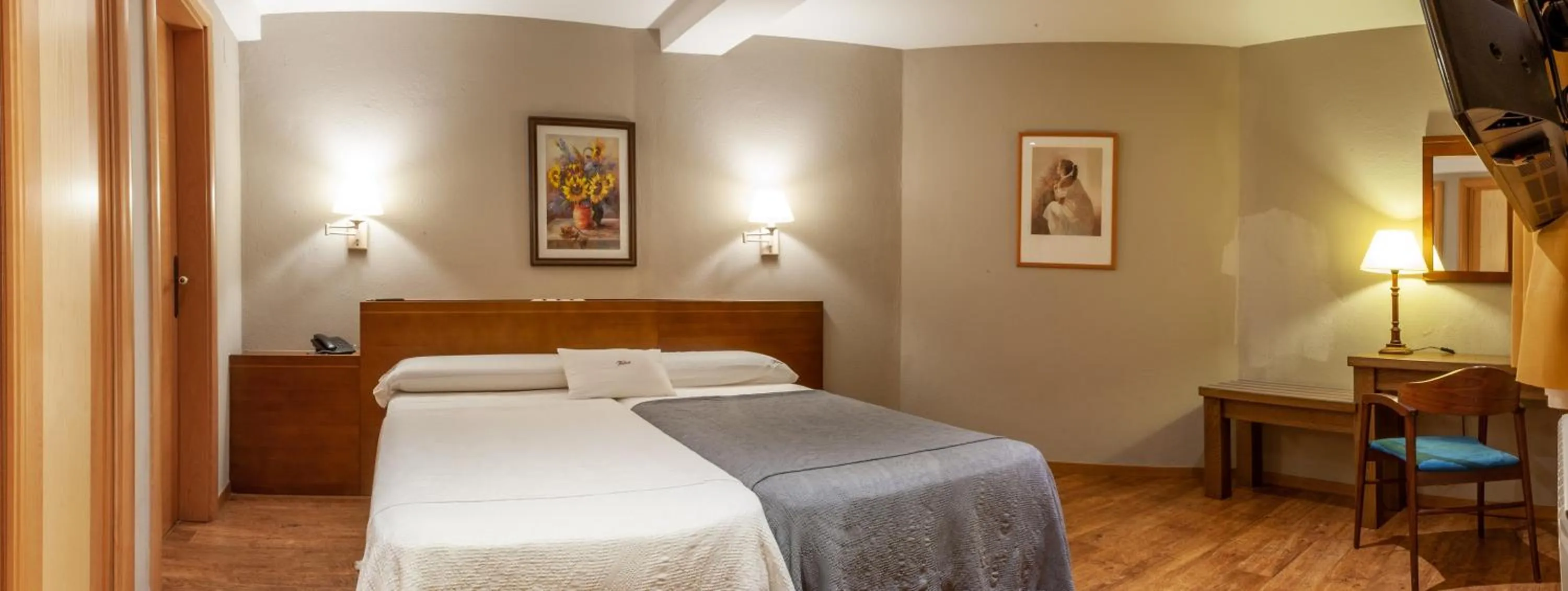 Bed in Hotel Fonda Merce