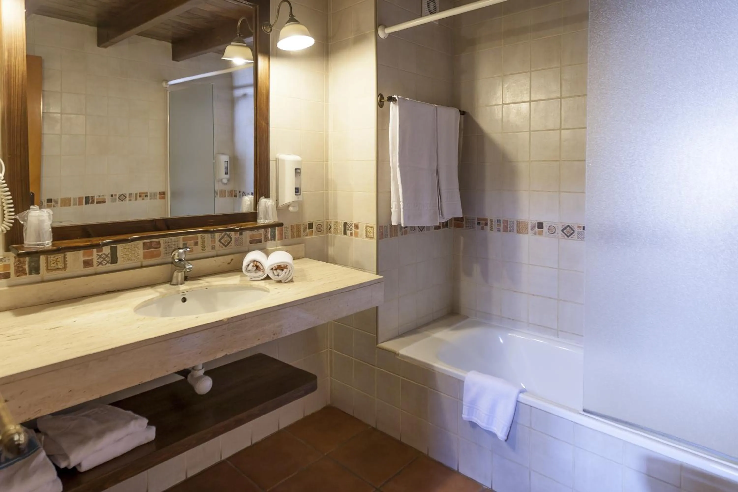 Bathroom in Hotel Fonda Merce