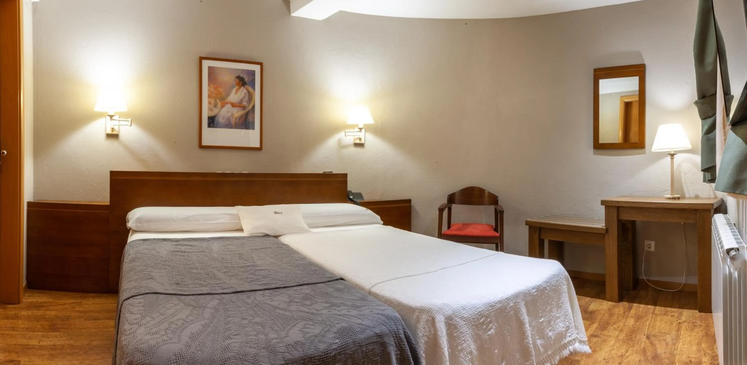 Bed in Hotel Fonda Merce