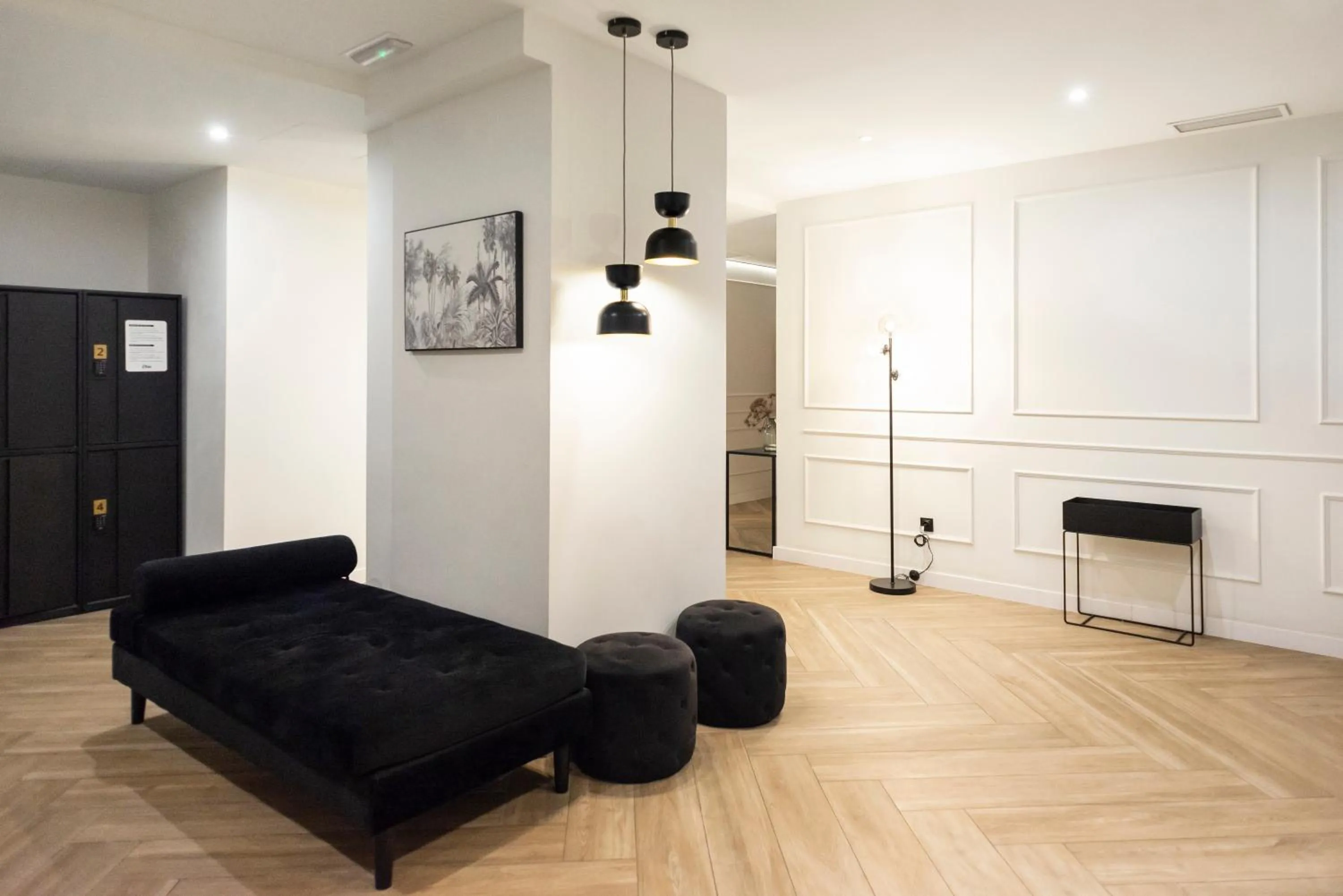 Living room in Blanq Comedias