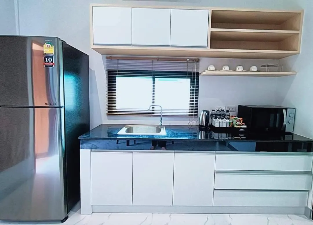 Kitchen or kitchenette in Southern Airport Hotel Hatyai