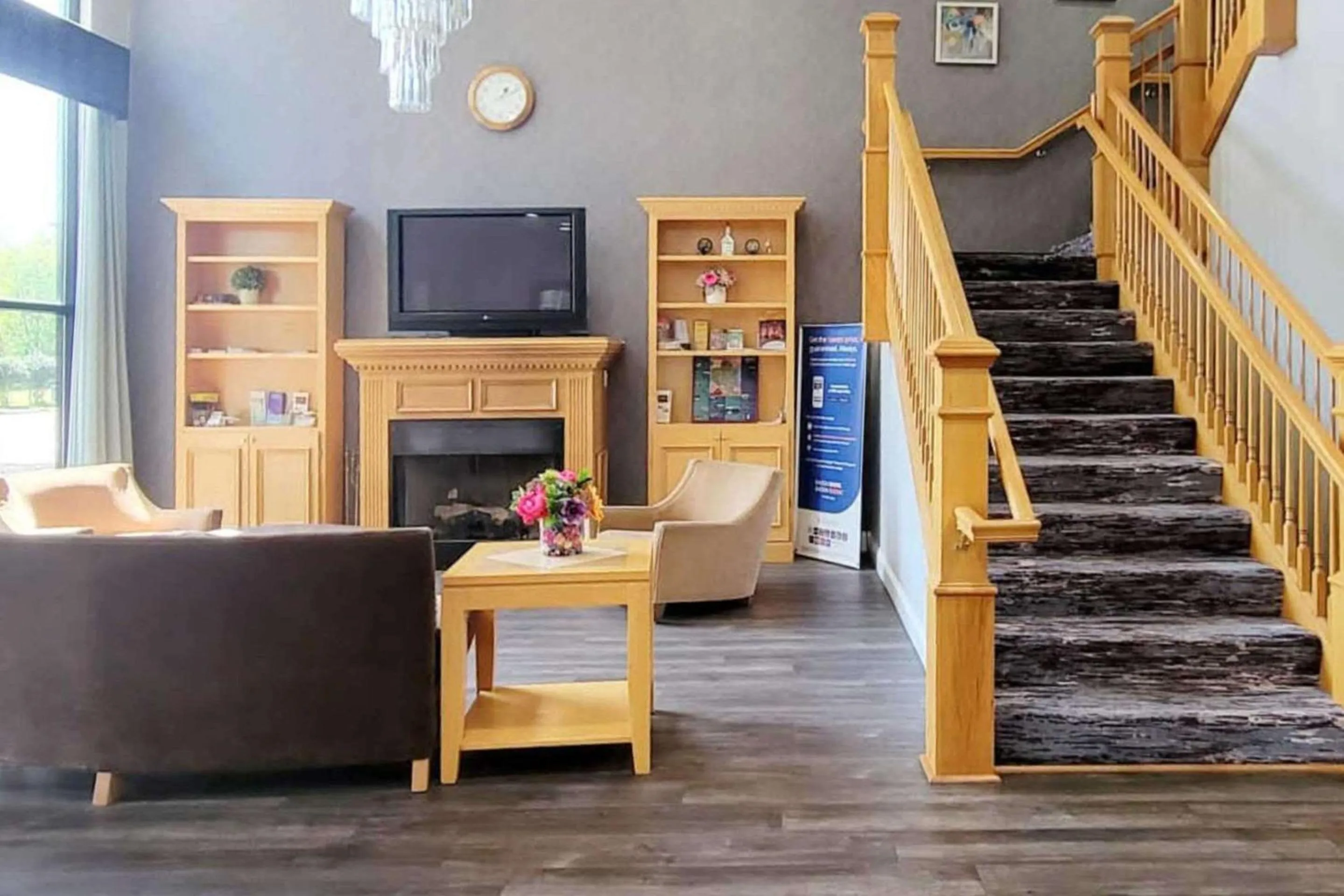 Lobby or reception in Quality Inn & Suites Quantico