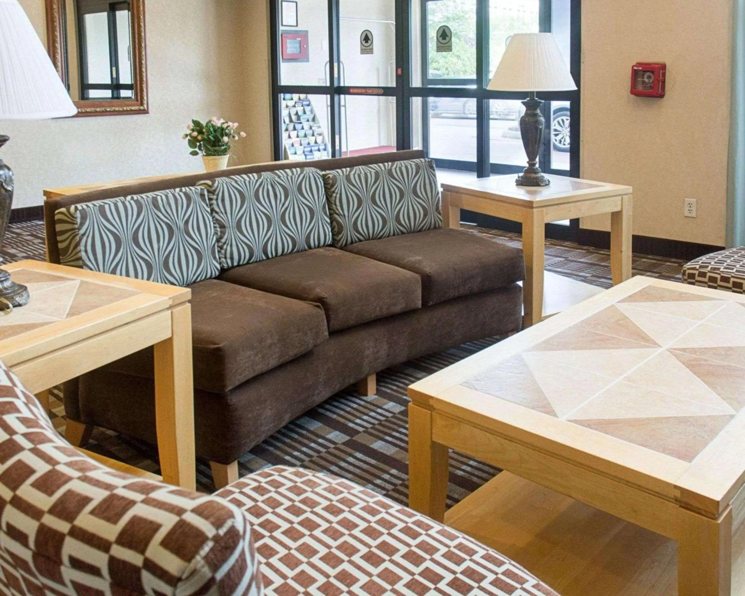 Lobby or reception in Quality Inn & Suites Quantico