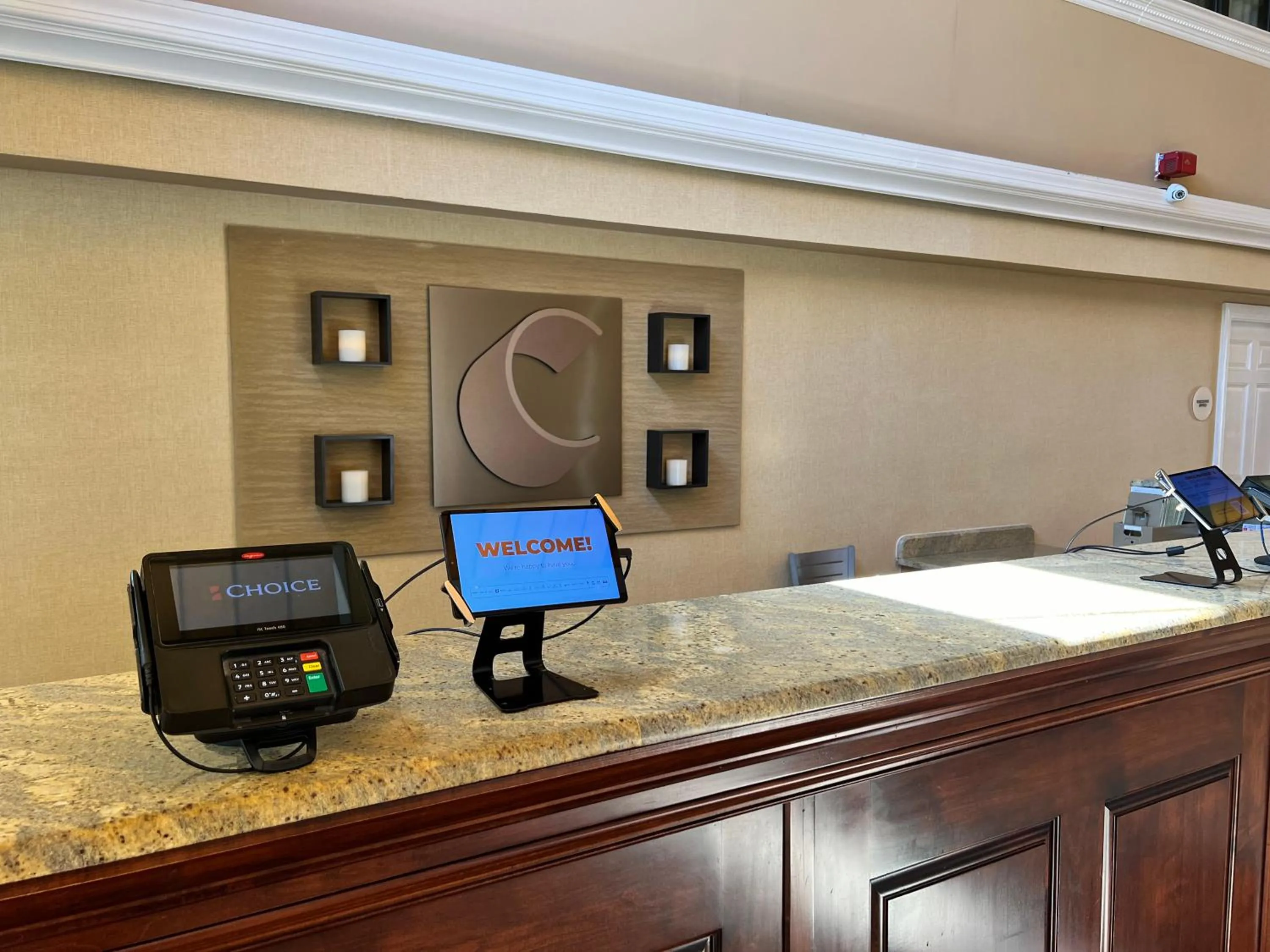 Lobby or reception in Comfort Inn Springfield