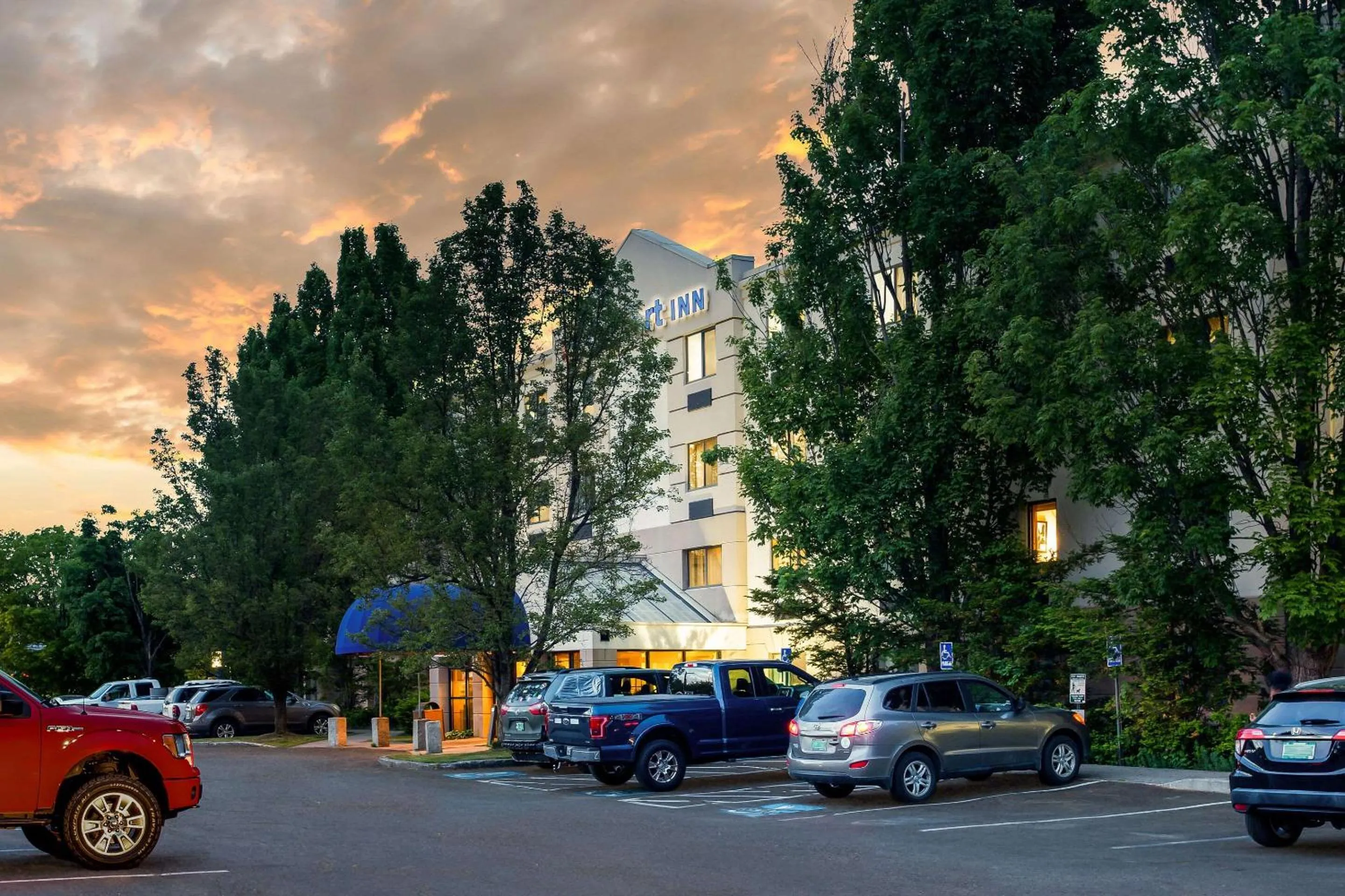 Property building in Comfort Inn White River Junction