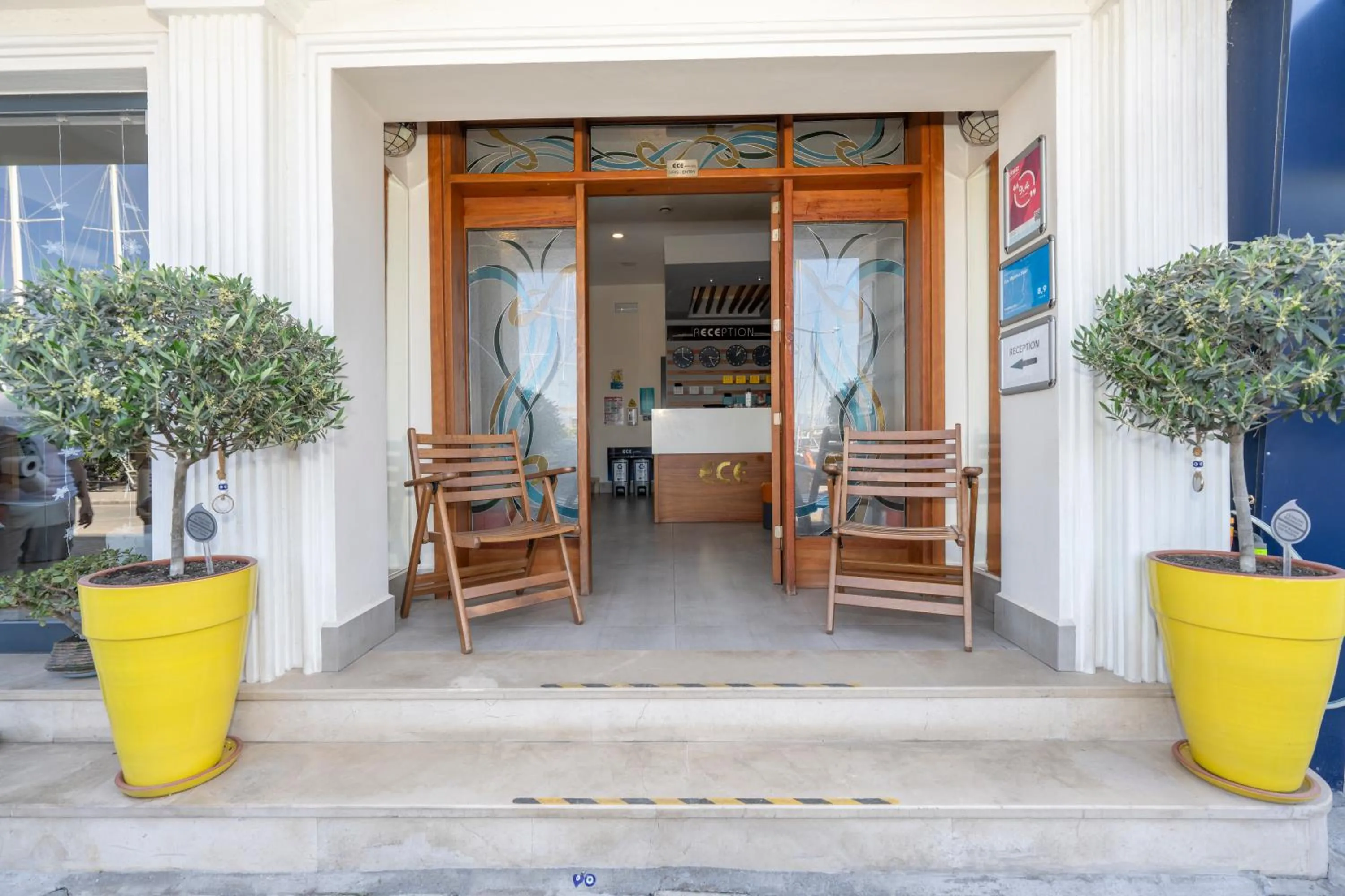 Property building in Ece Marina Suites