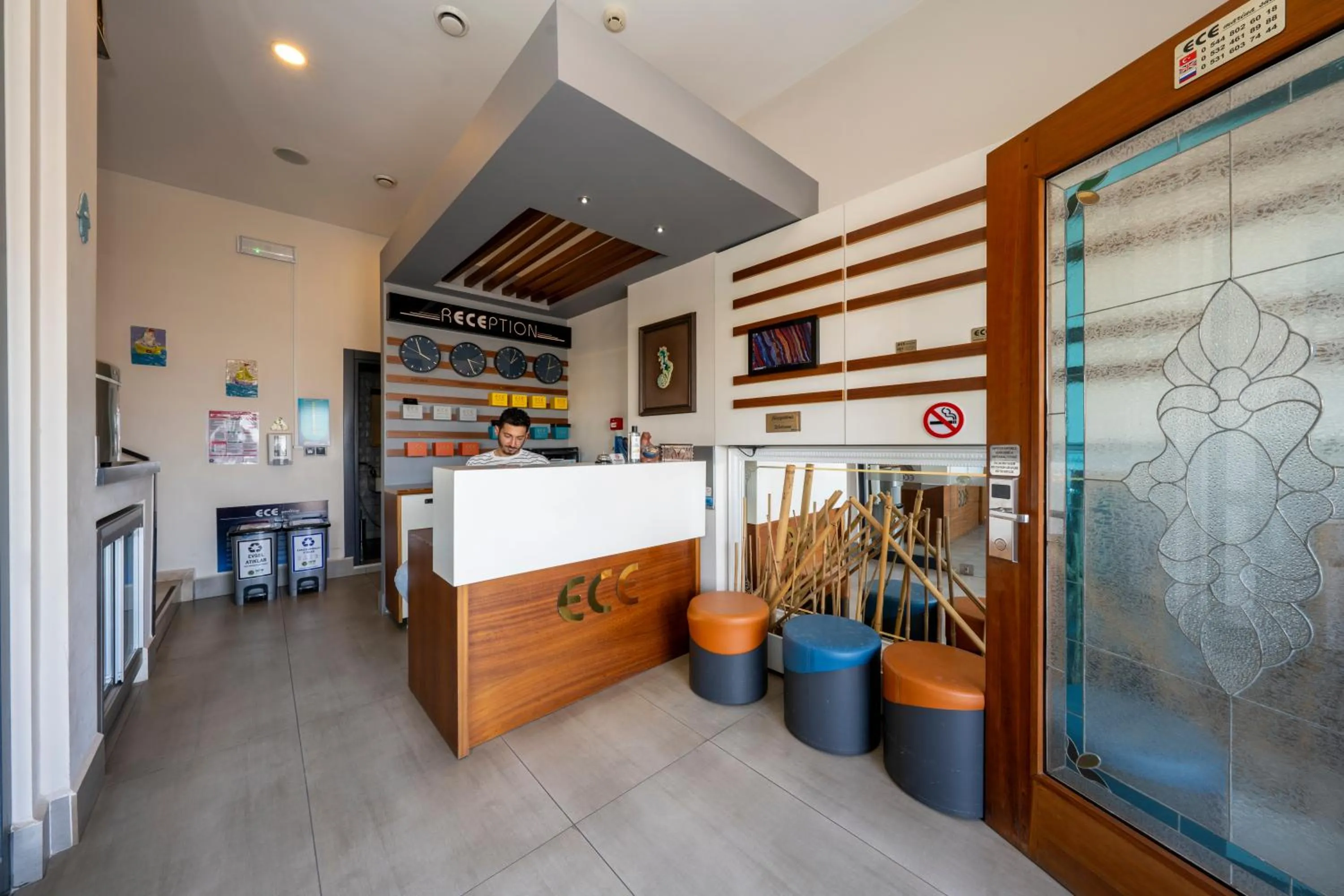 Lobby or reception in Ece Marina Suites