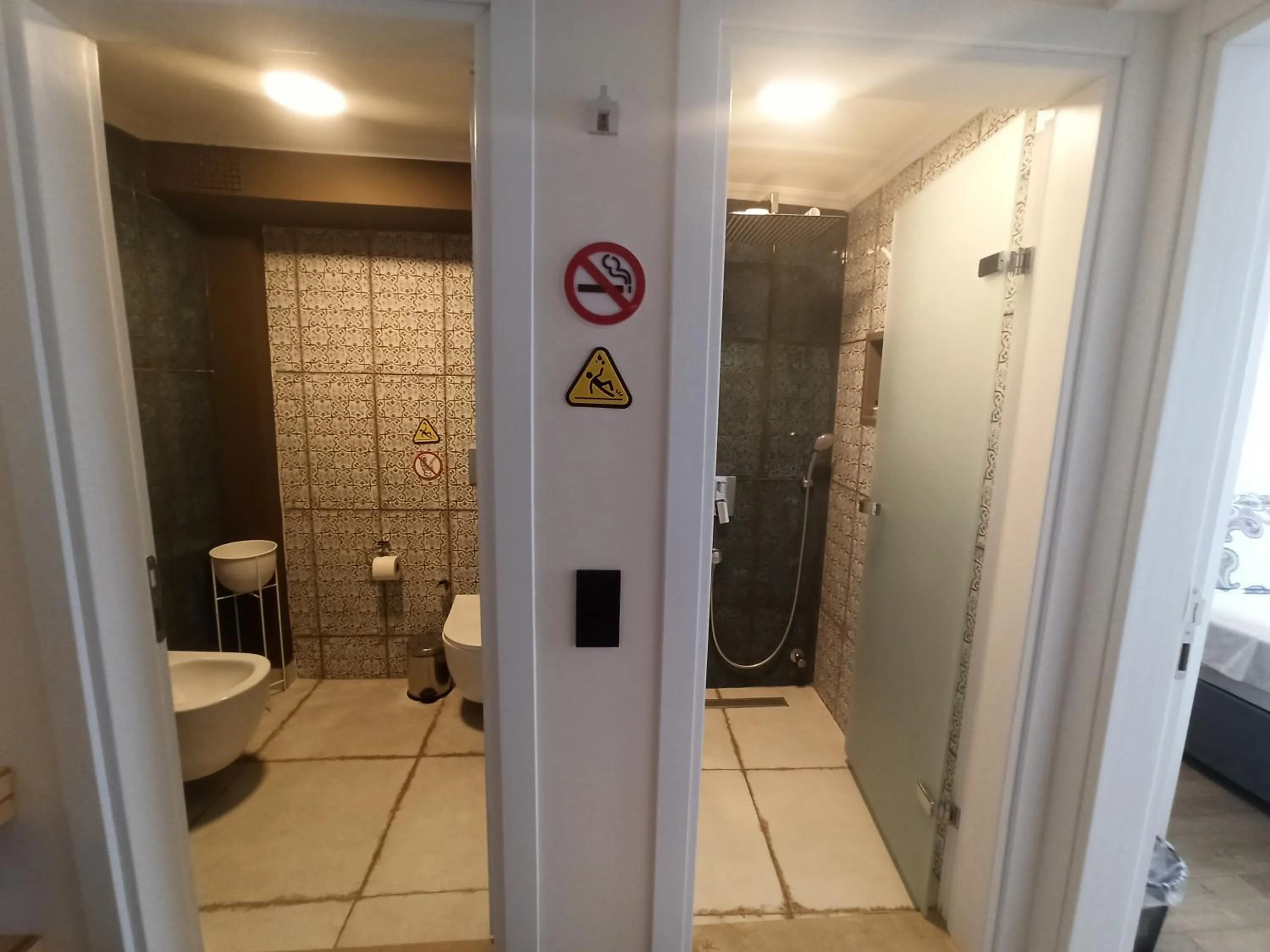 Bathroom in Ece Marina Suites