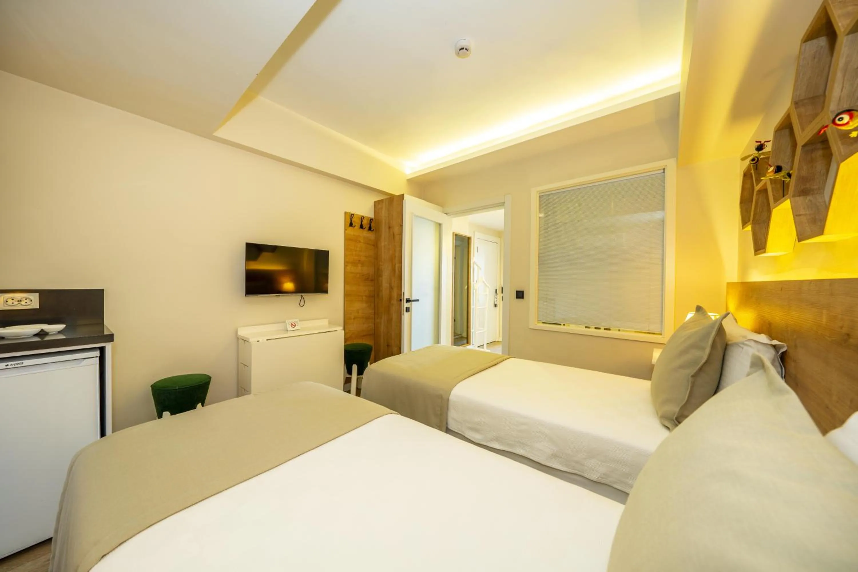 Bedroom, Bed in Ece Marina Suites