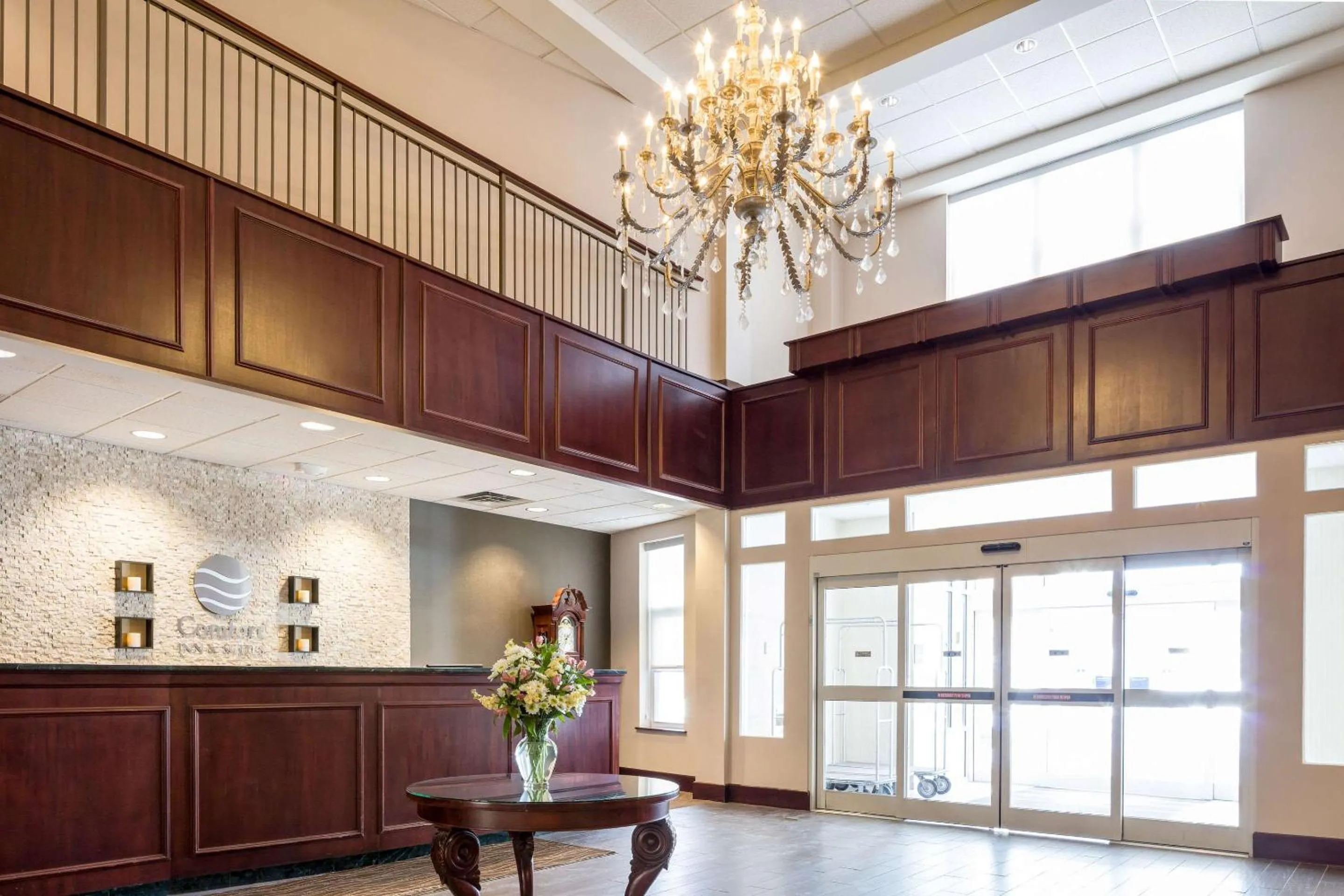 Lobby or reception in Comfort Inn & Suites Near Burke Mountain