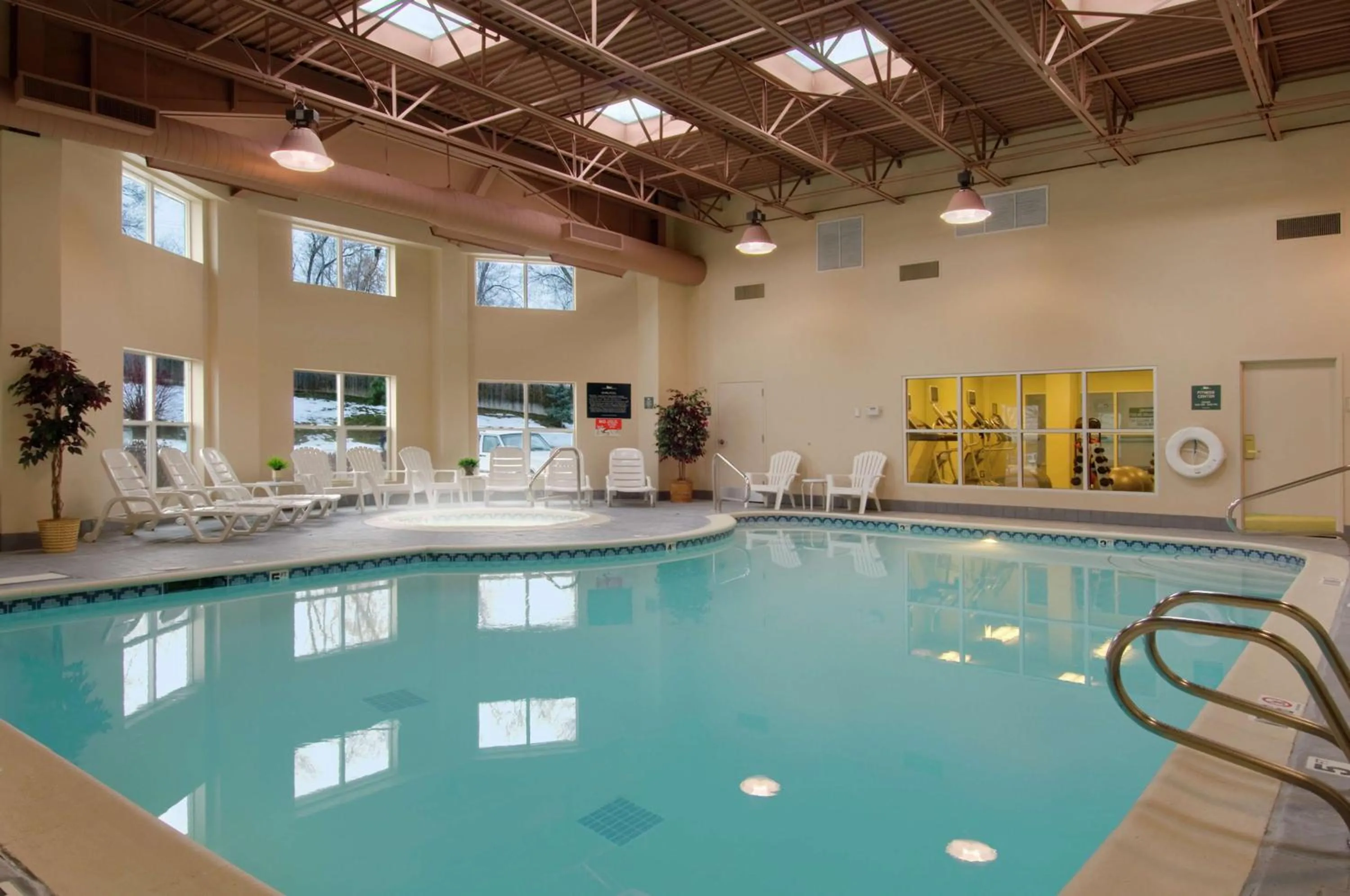 Pool view in Homewood Suites by Hilton Salt Lake City - Midvale/Sandy