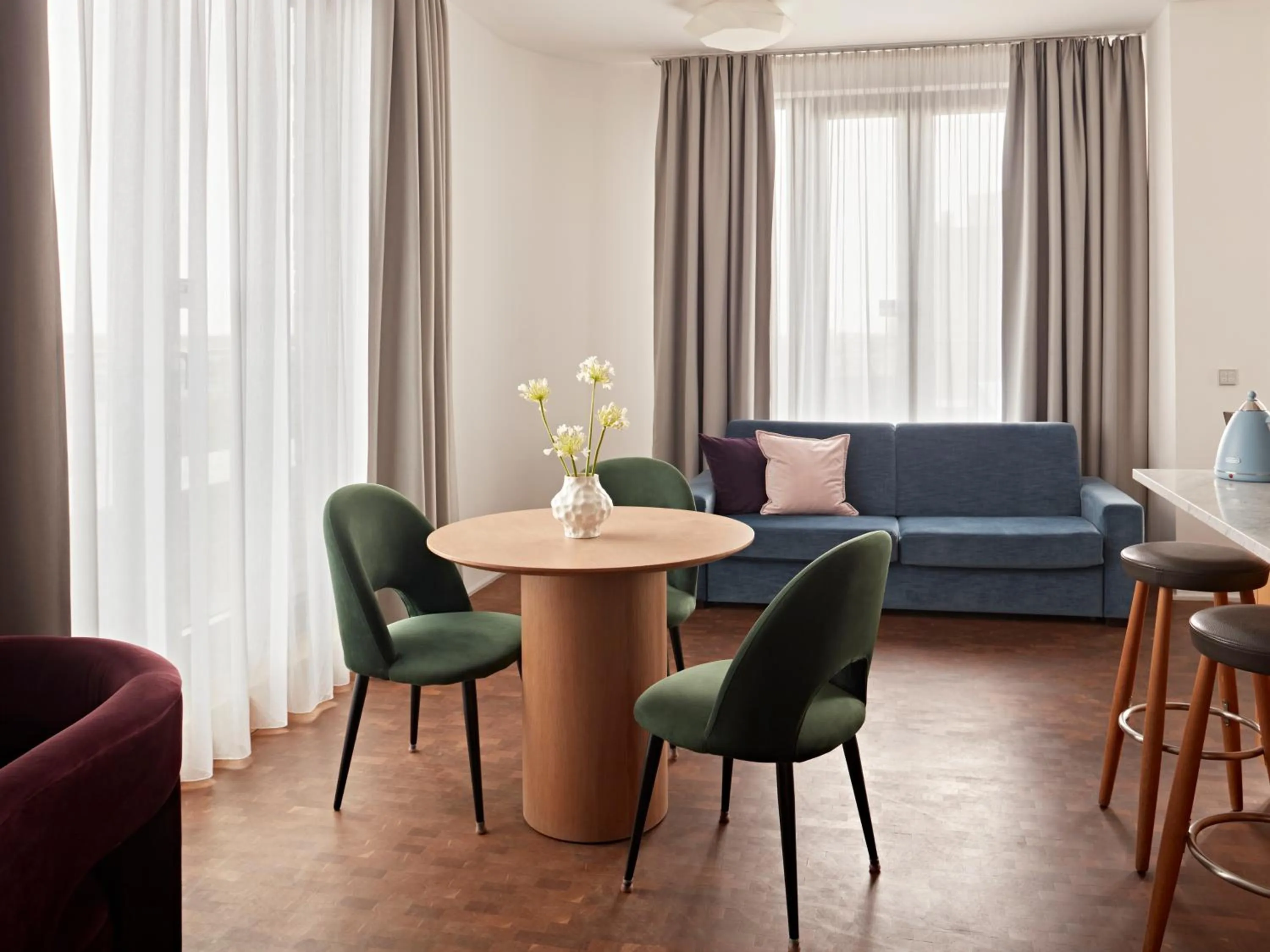 Living room in Numa Berlin Drift