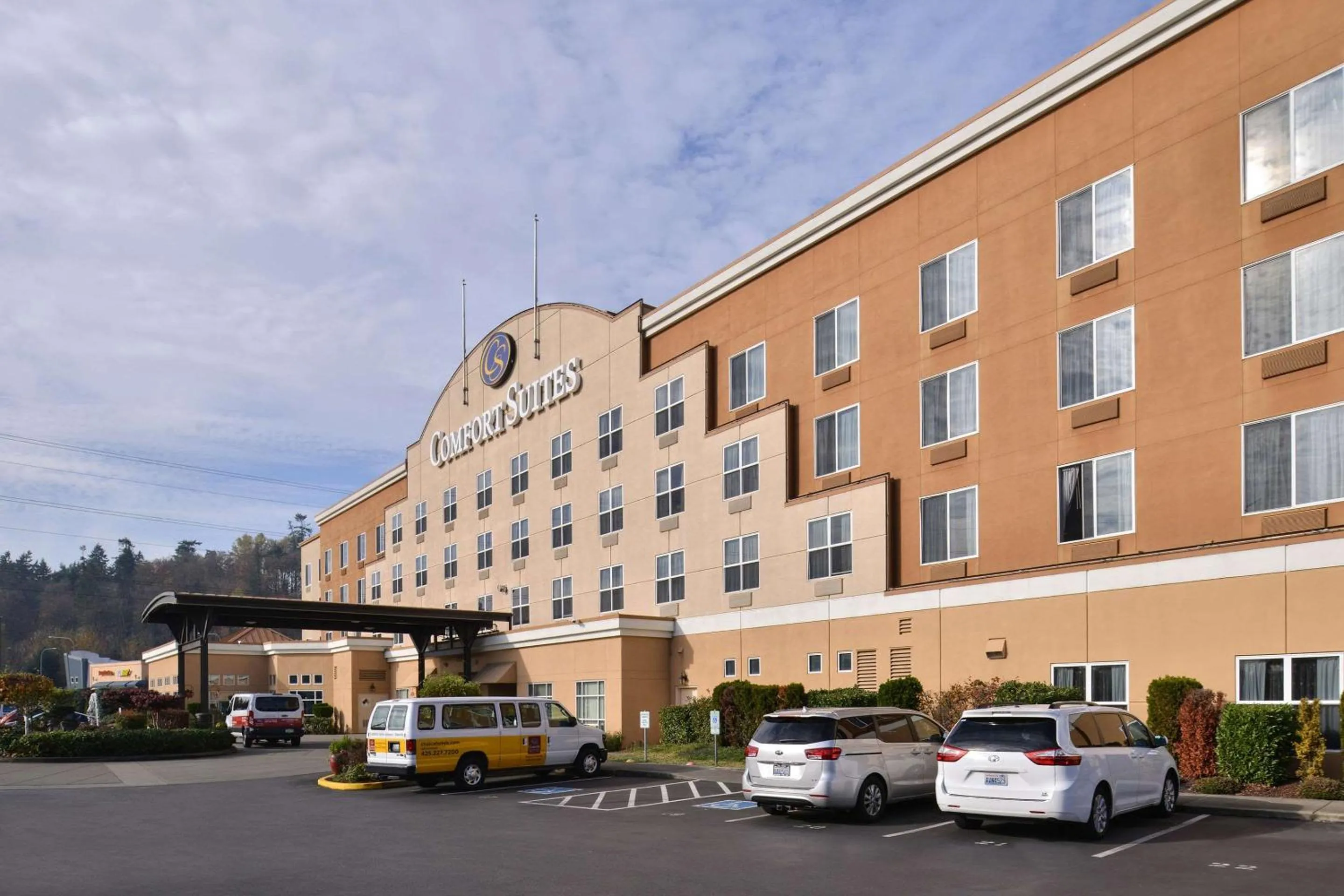 Property building in Comfort Suites Airport Tukwila Seattle