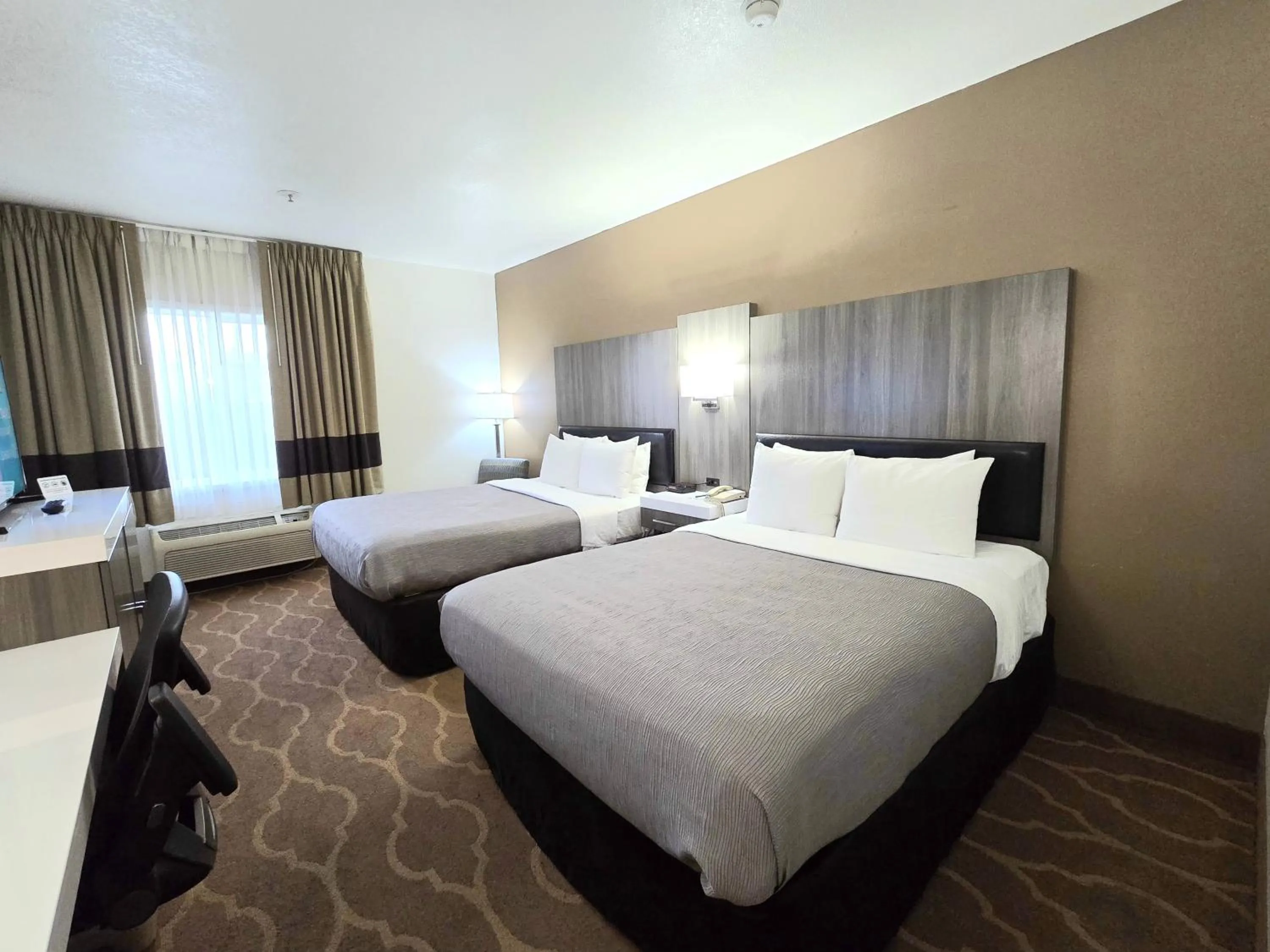 Photo of the whole room, Bed in Quality Inn & Suites Longview Kelso