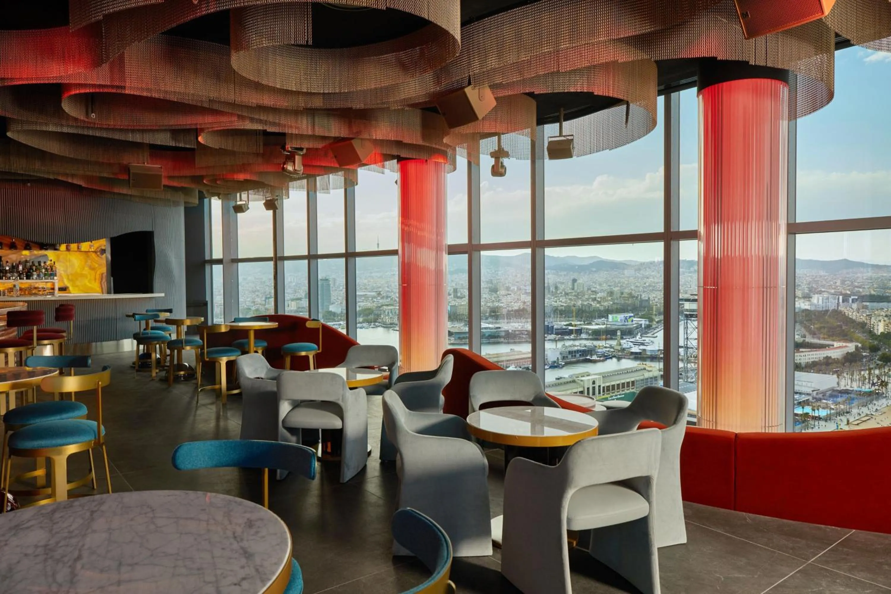 Lounge or bar in W Barcelona